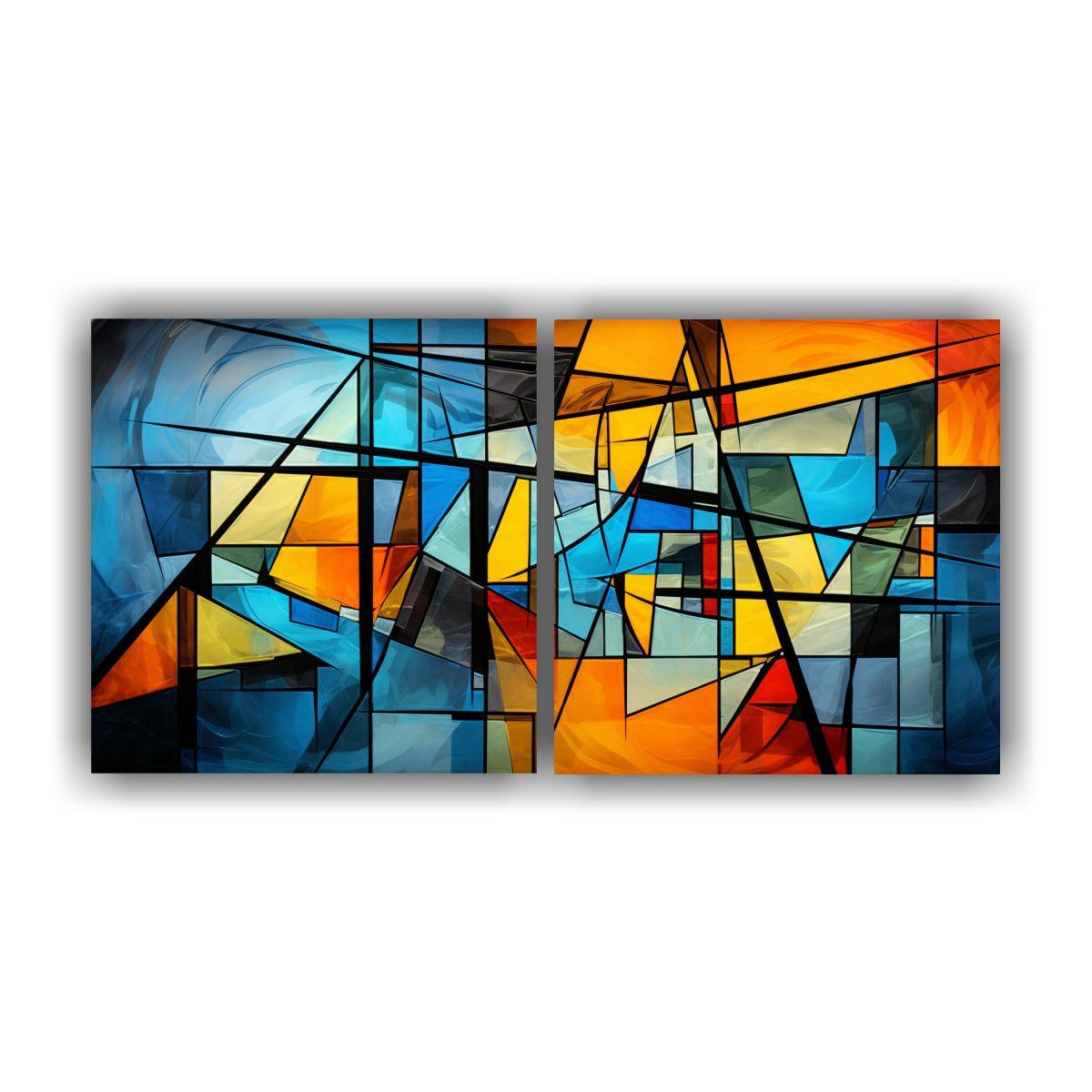 Pinturas Decorativas De Arte Abstracto Inspiradas 80x40 Cm-0