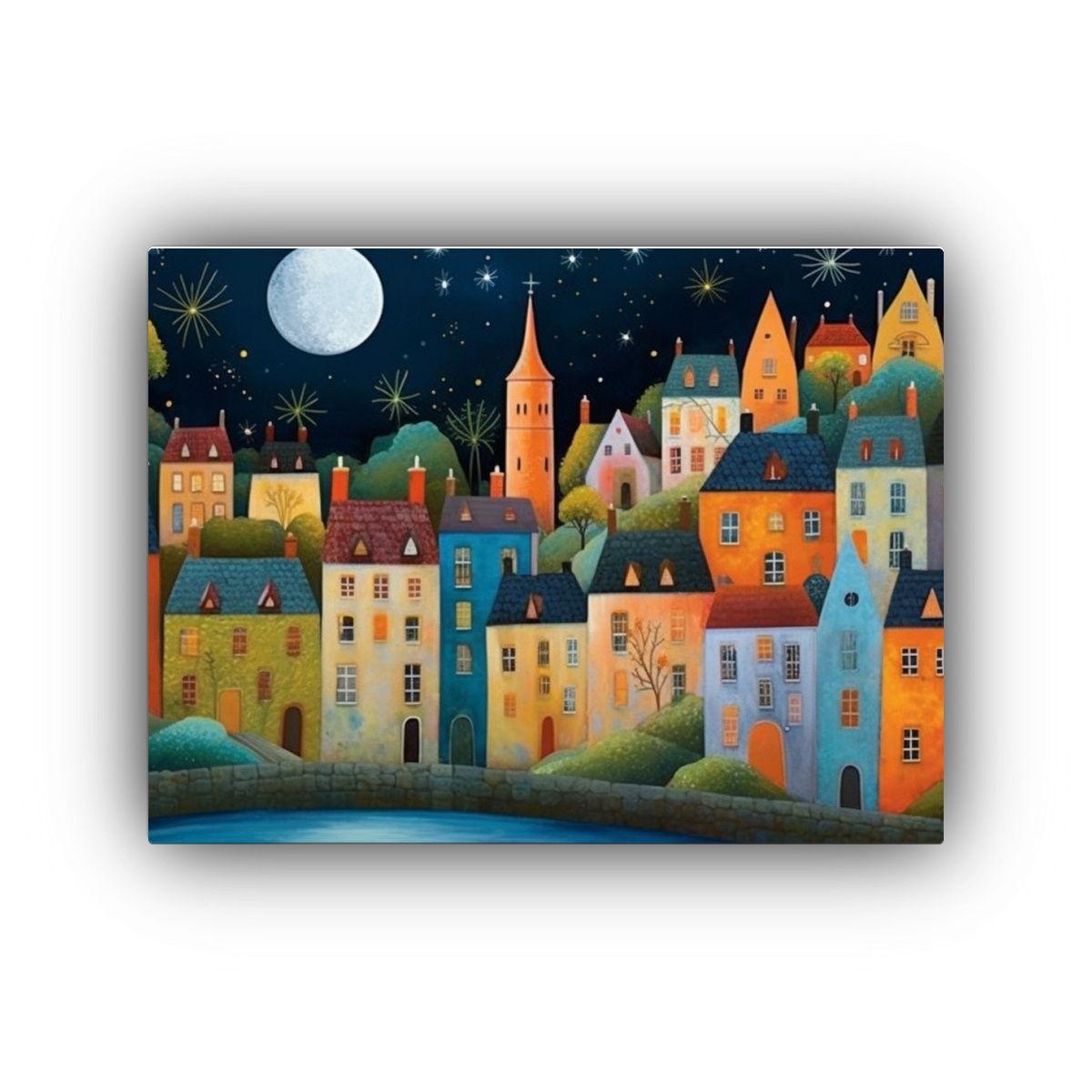 Cuadros Decorativos De Pinturas Modernas Y Coloridas En Pueb 45x30cm-0