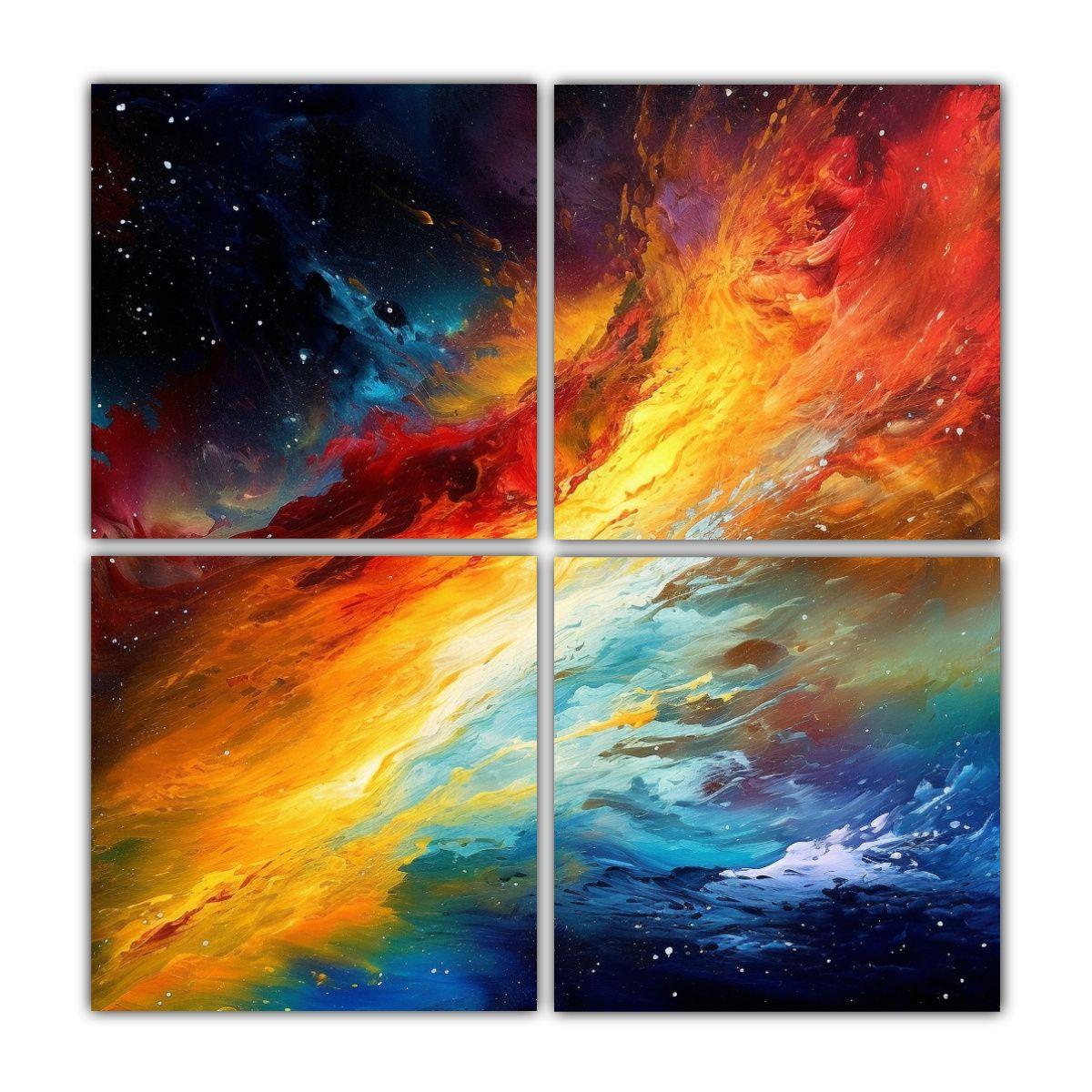 Cuadros Decorativos Con Perspectiva De La Vía 40x40 Cm-0