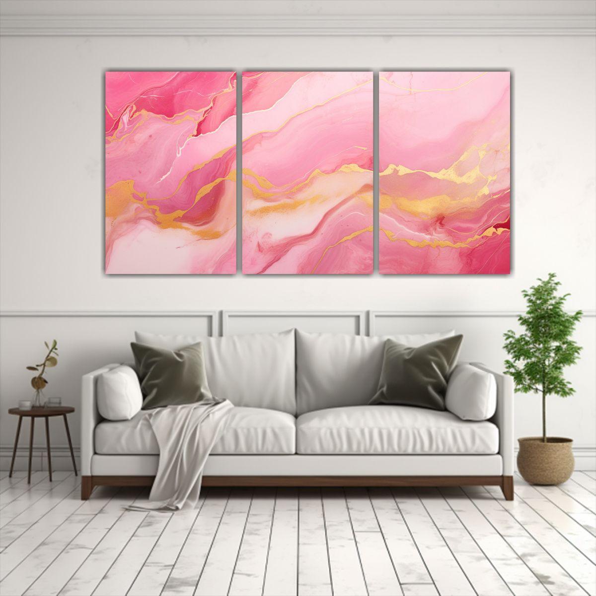 Pinturas Decorativas De Fondo Abstracto Mármol 180x90 Cm-2