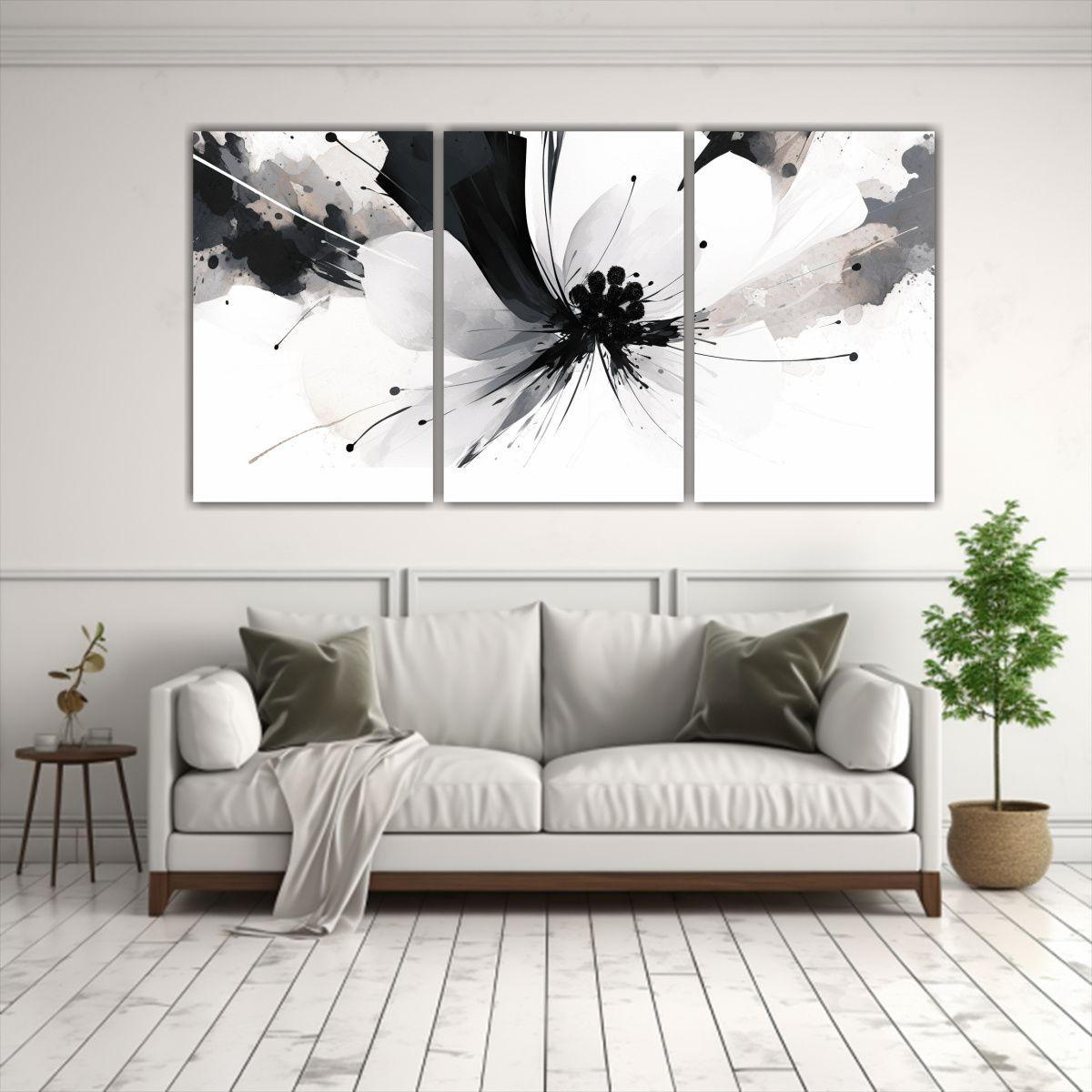 Pinturas Decorativas Estilo Neonoir En Bastidor 240x120 Cm-2