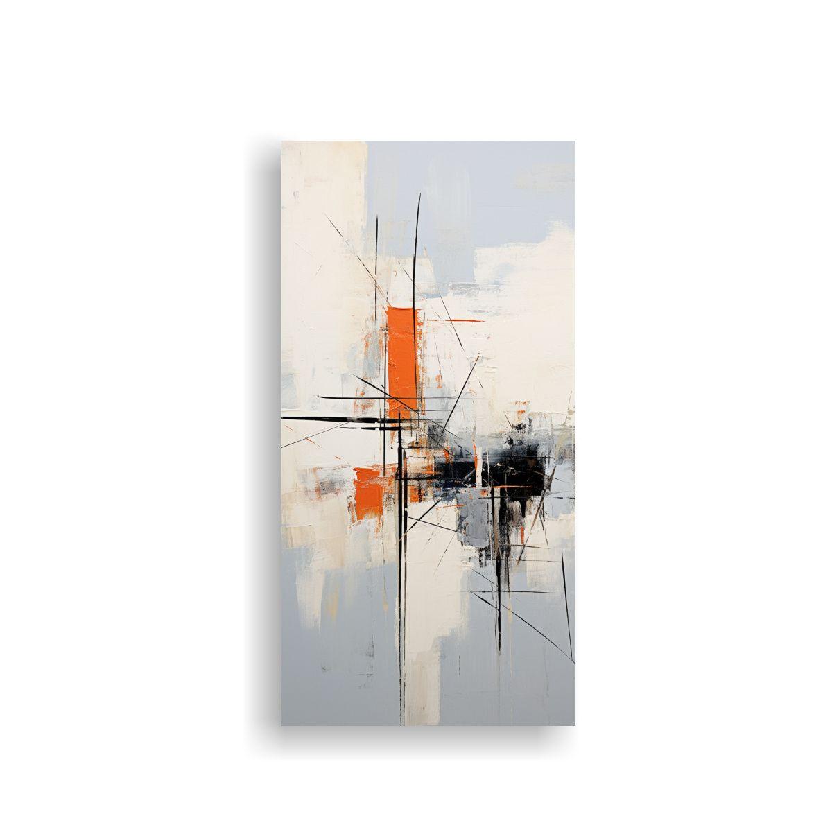 Pintura Hermoso Expresionista Abstracto 50x100cm-0