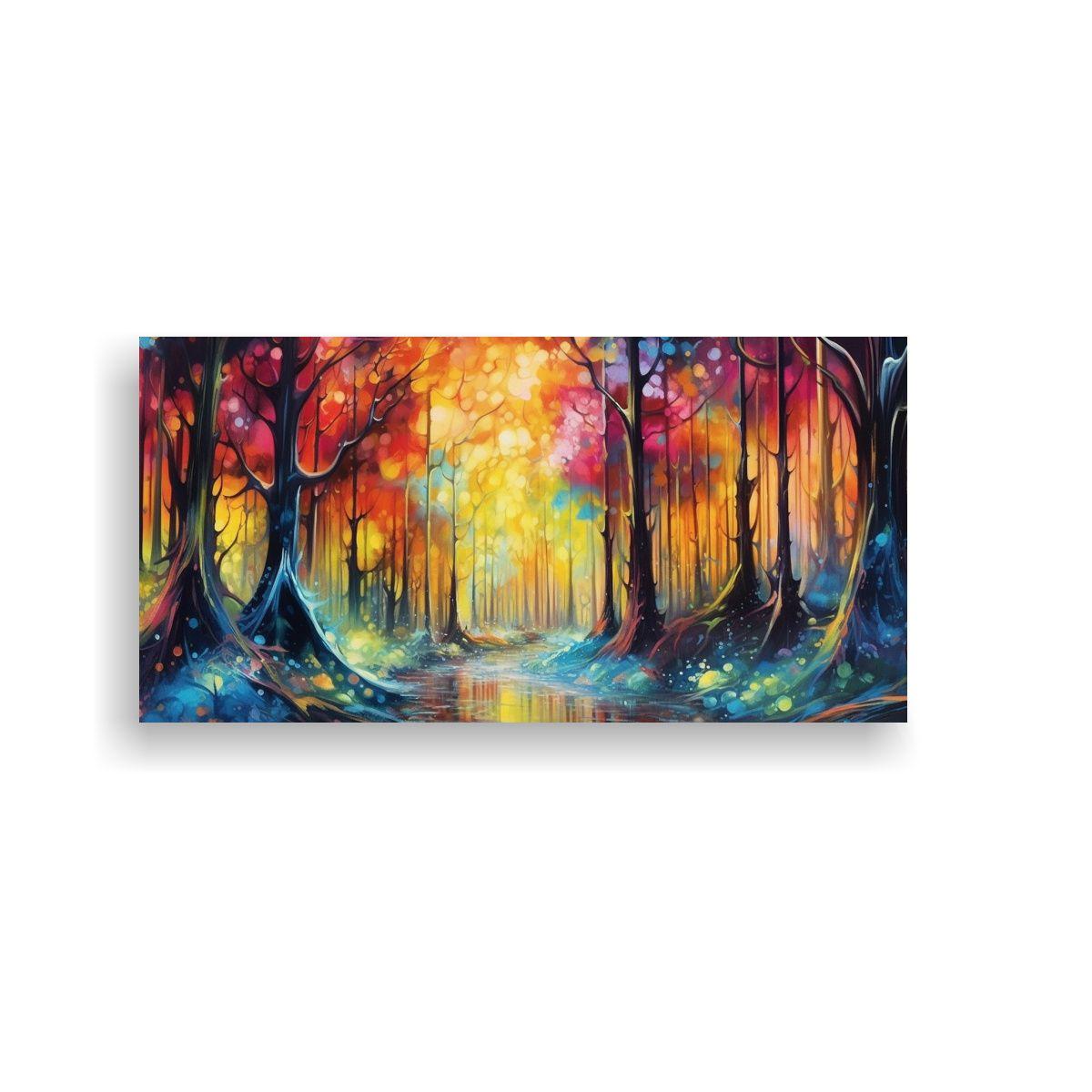 Pinturas Decorativas Majestuosas Estilo Acuarela 120x60 Cm-0