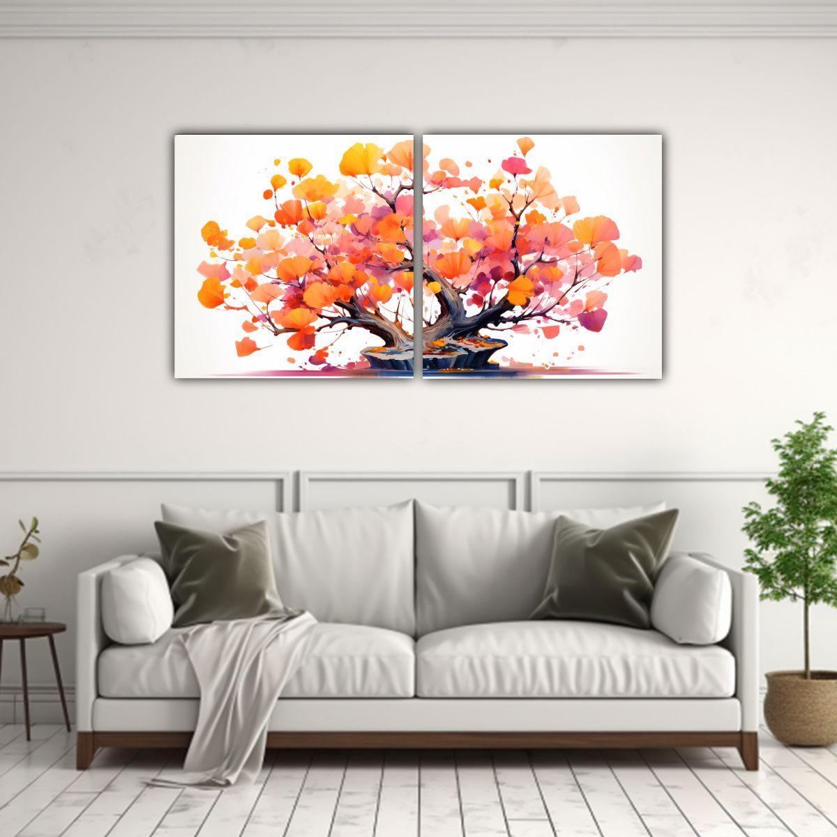 Pinturas Decorativas En Bastidor Abstracto: 160x80 Cm-2