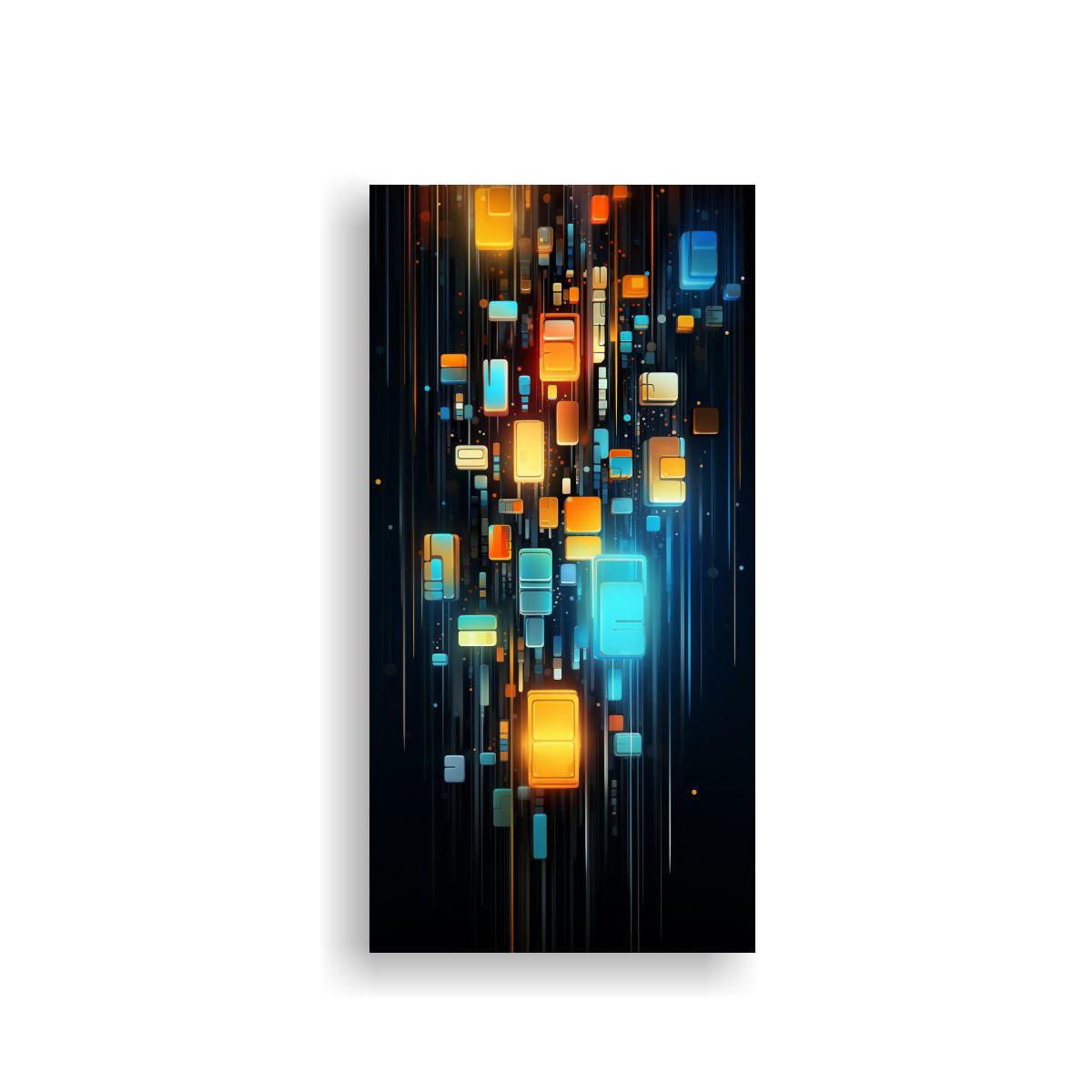 Pintura Abstracta Moderna De Arte De Pared 60x120cm-0