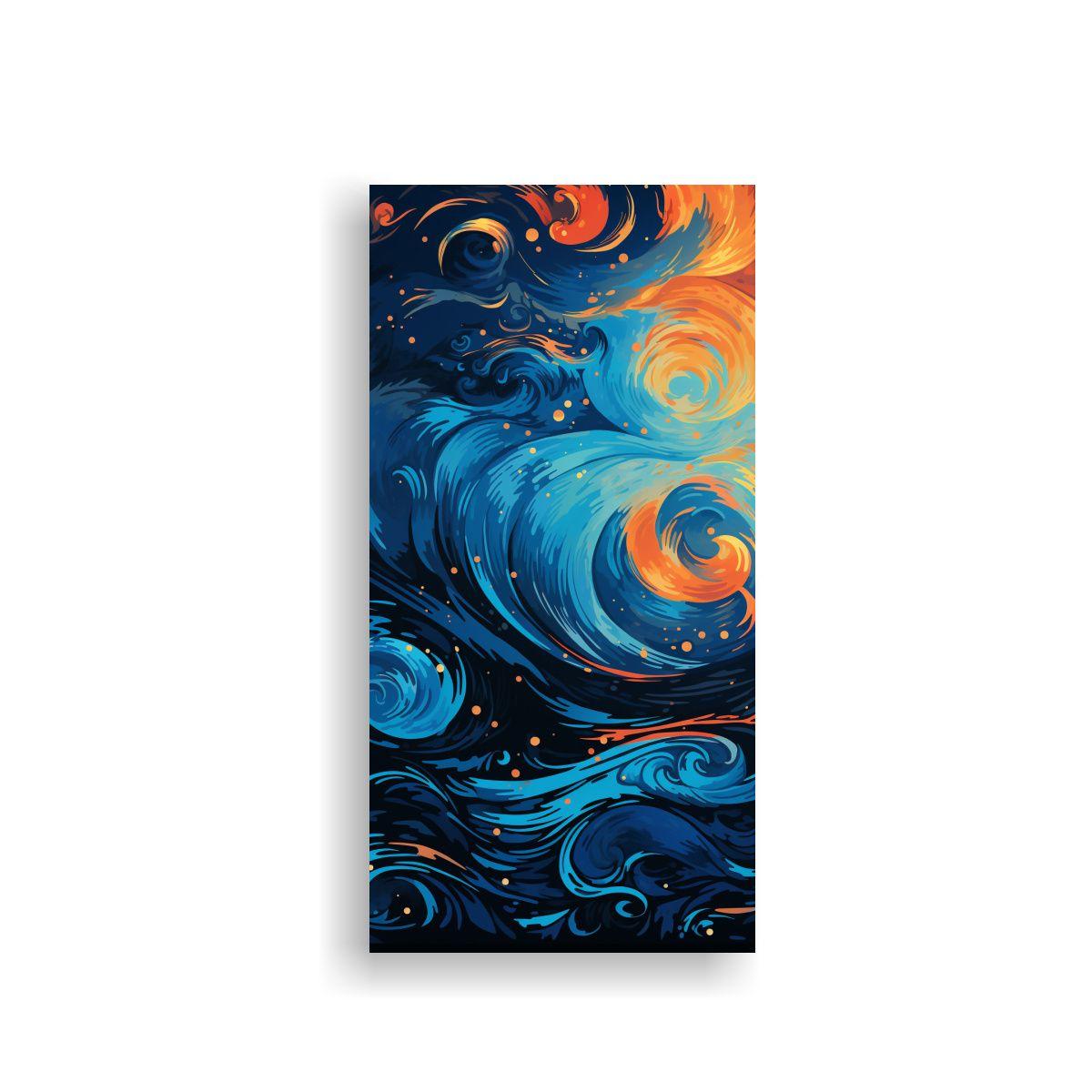 Pintura Estética Espectacular De Fondo De 50x100cm-0