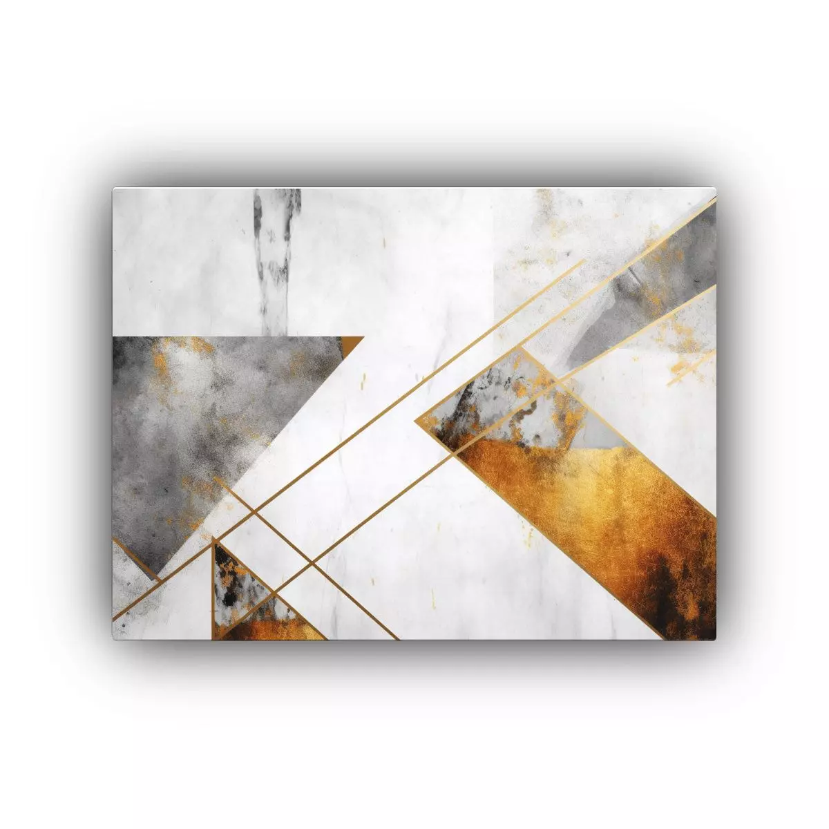 Papel Tapiz Grunge Abstracto Geométrico En Movimiento. 90x60cm-0