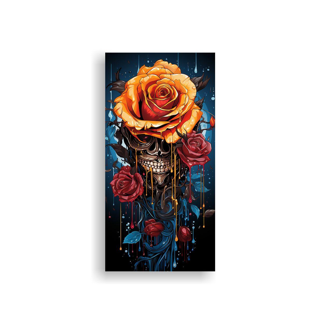 Pintura Decorativa En Bastidor: Concepto 30x60cm-0