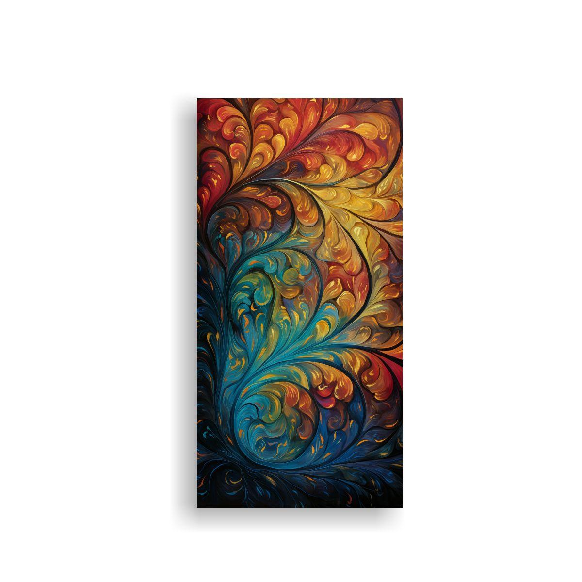 Cuadro Decorativo Inspirado En Tonos Exuberantes 80x160cm-0