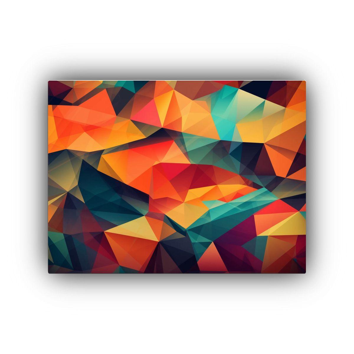 Cuadros Decorativos Geométricos Con Colores Intensos Para S 60x40cm-0
