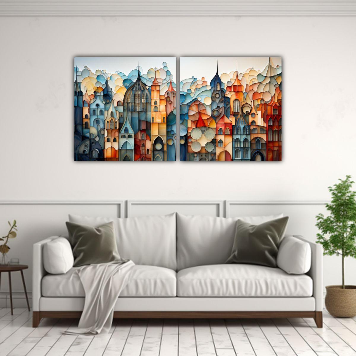 Fondo De Mosaico Estilo Moderno Con Armonía 80x40 Cm-2