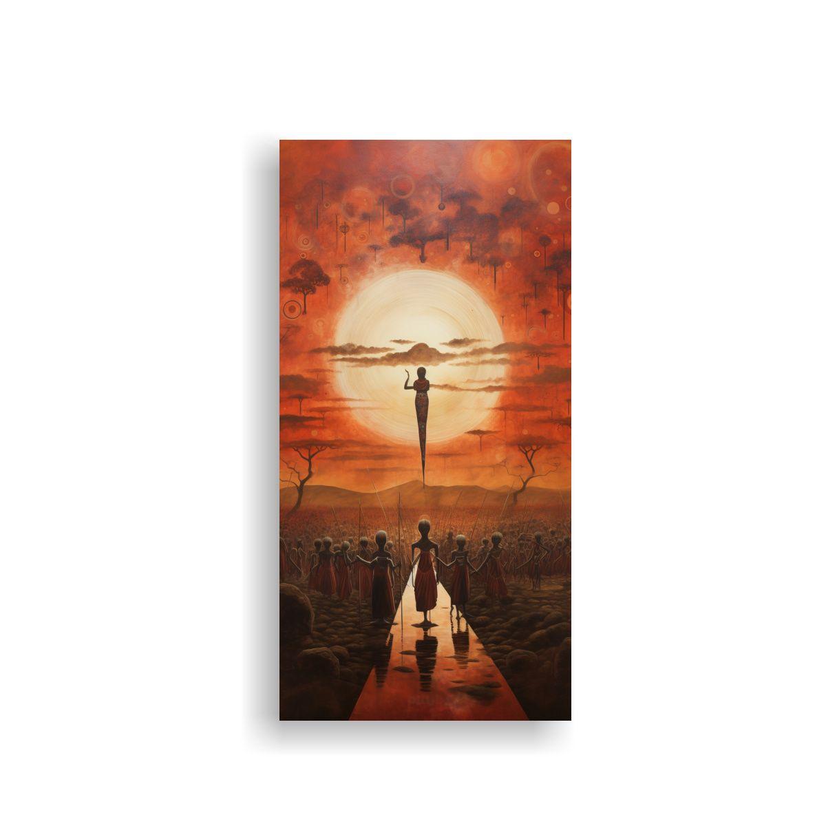 Lienzo Hermoso Bastidor De Madera Pinturas 20x40cm-0