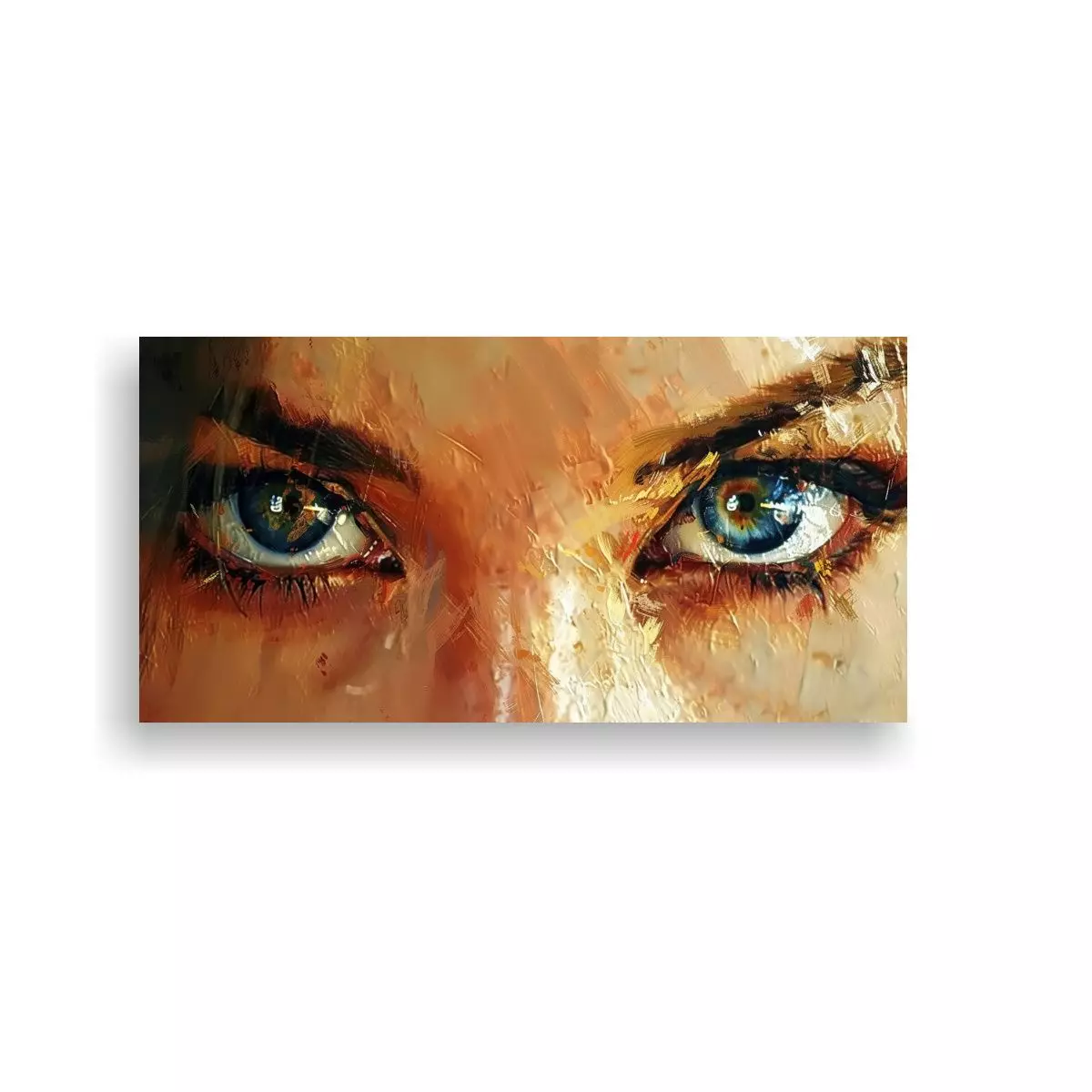 Cuadro Lienzo Dormitorio Decoración Inspiradora 80x40cm-0