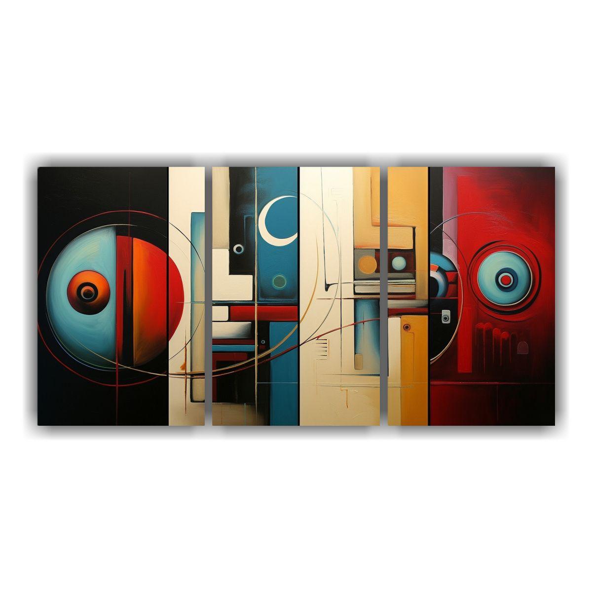 Cuadros Abstractos Modernos Para Dormitorios 180x90 Cm-0