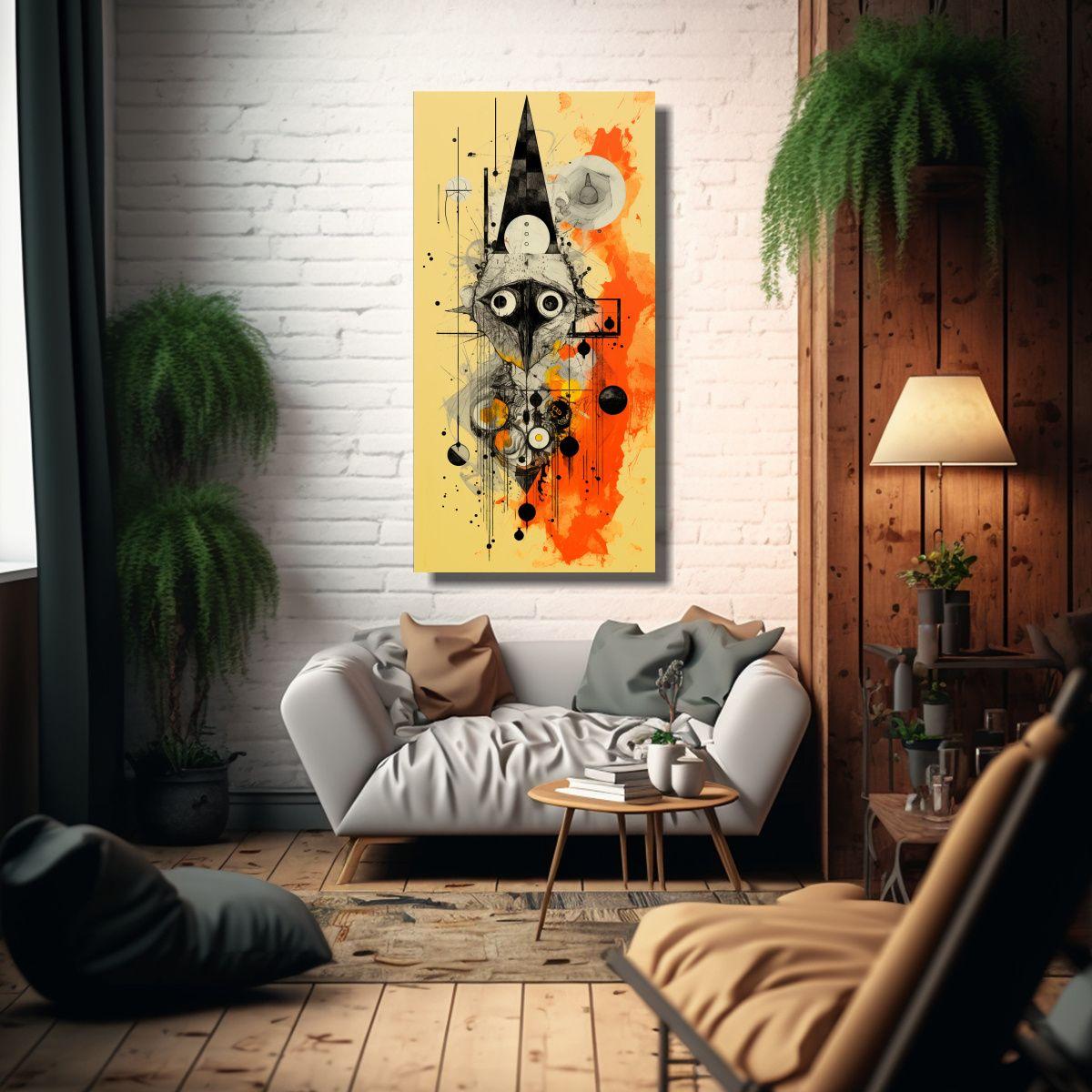 Pinturas Decorativas Minimalistas Con Motivos 60x120cm-2