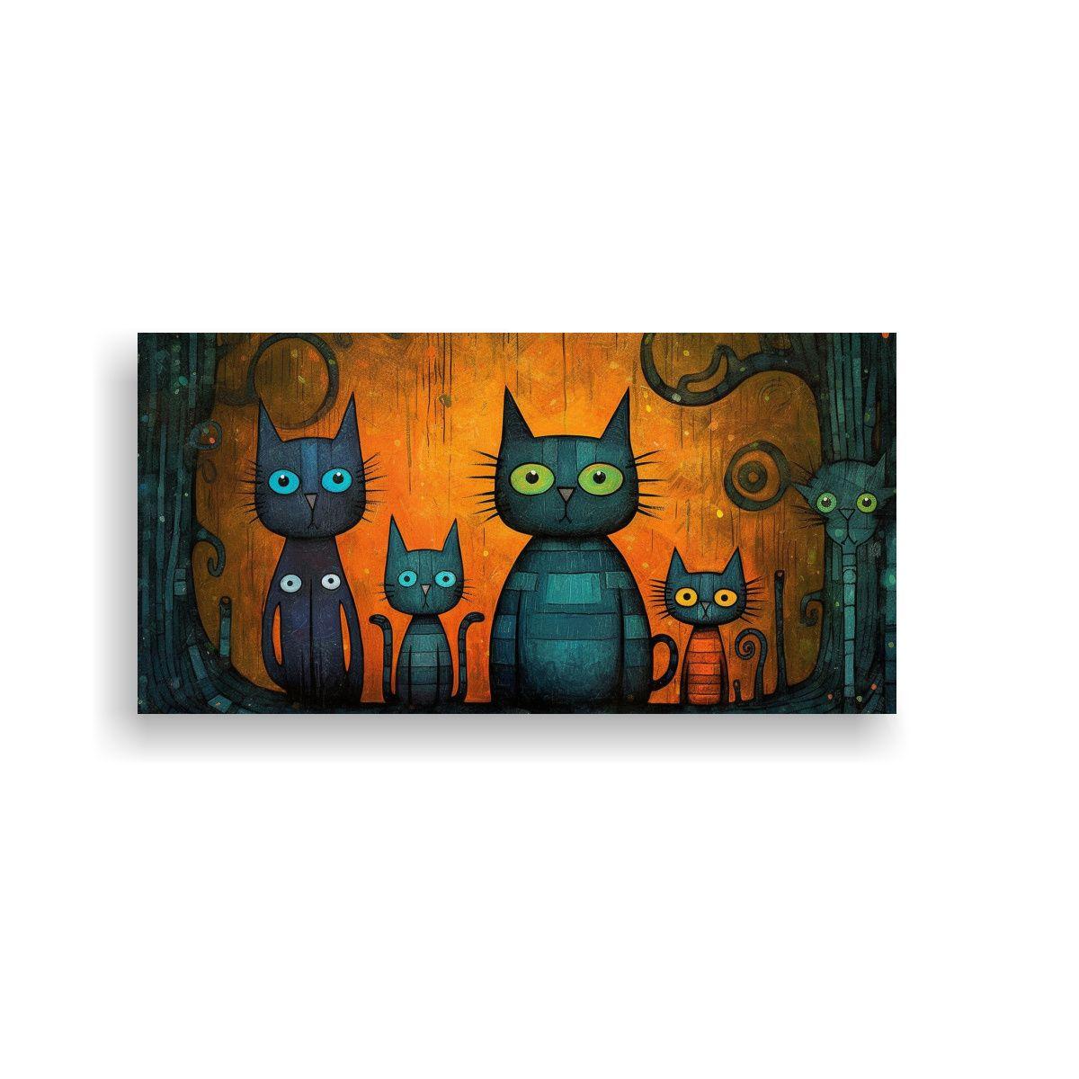 Cuadro En Bastidor Dibujo Equilibrio Visual 120x60cm-0