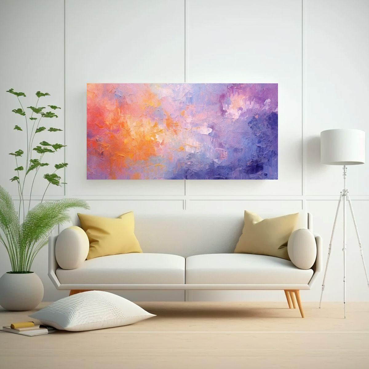 Impresión En Lienzo De Técnica De Impresionismo 80x40 Cm-2