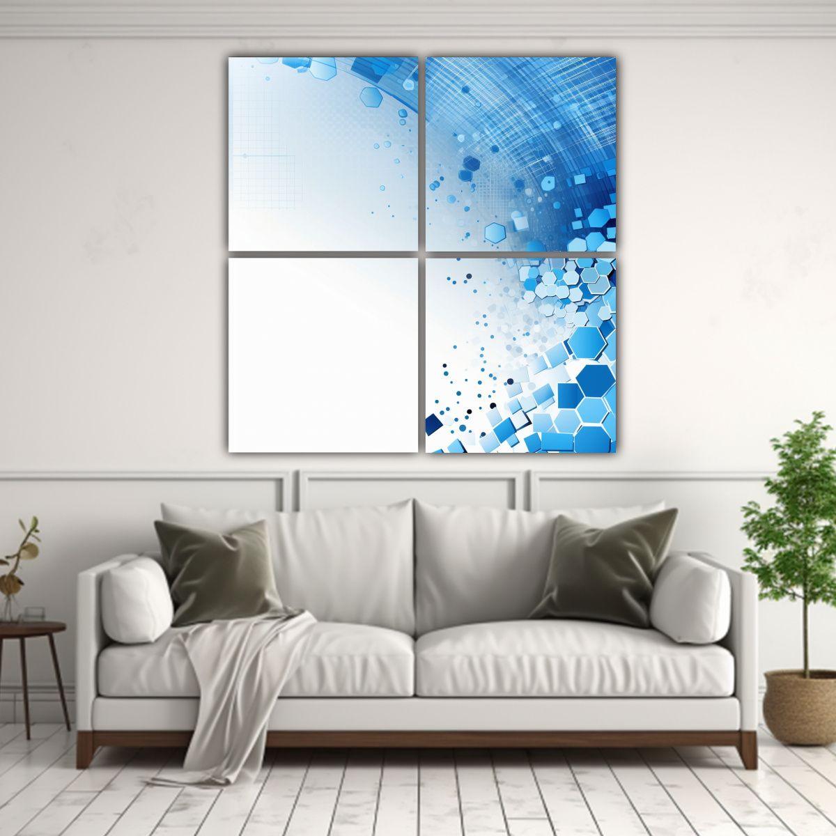 Cuadriptico Vision ATMJD86301 Alta Calidad Fondo 180x180 Cm-2