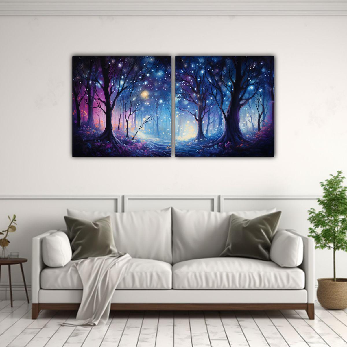 Pinturas Decorativas De Arte Vintage Abstracto 120x60 Cm-2