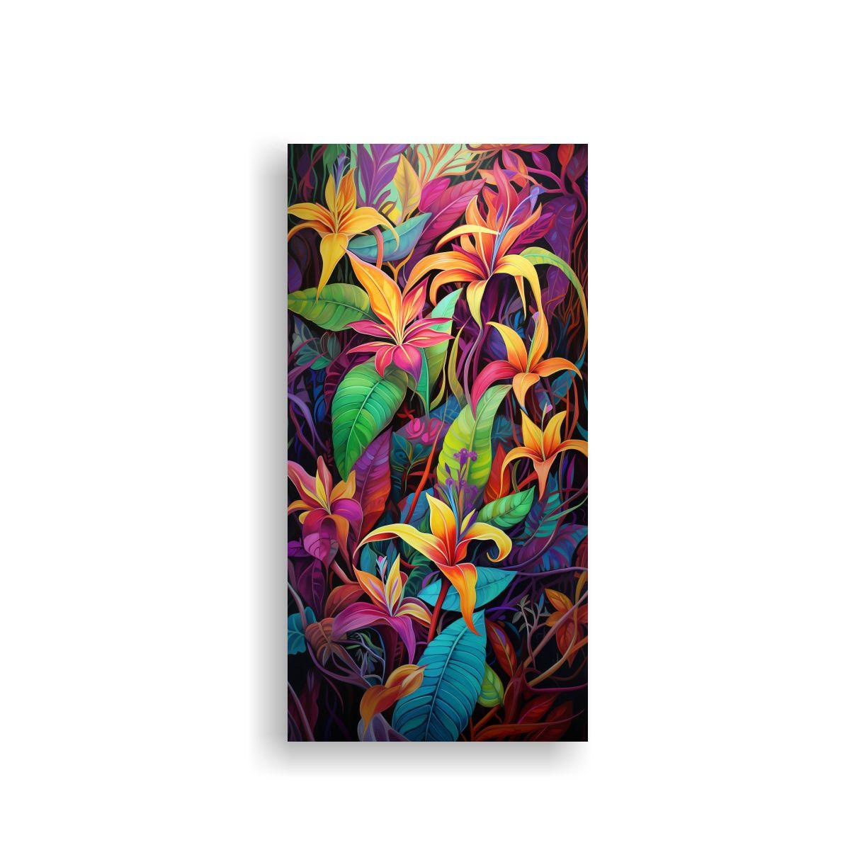 Cuadro Conceptual Espacio Patrones Abstractos En 50x100cm-0