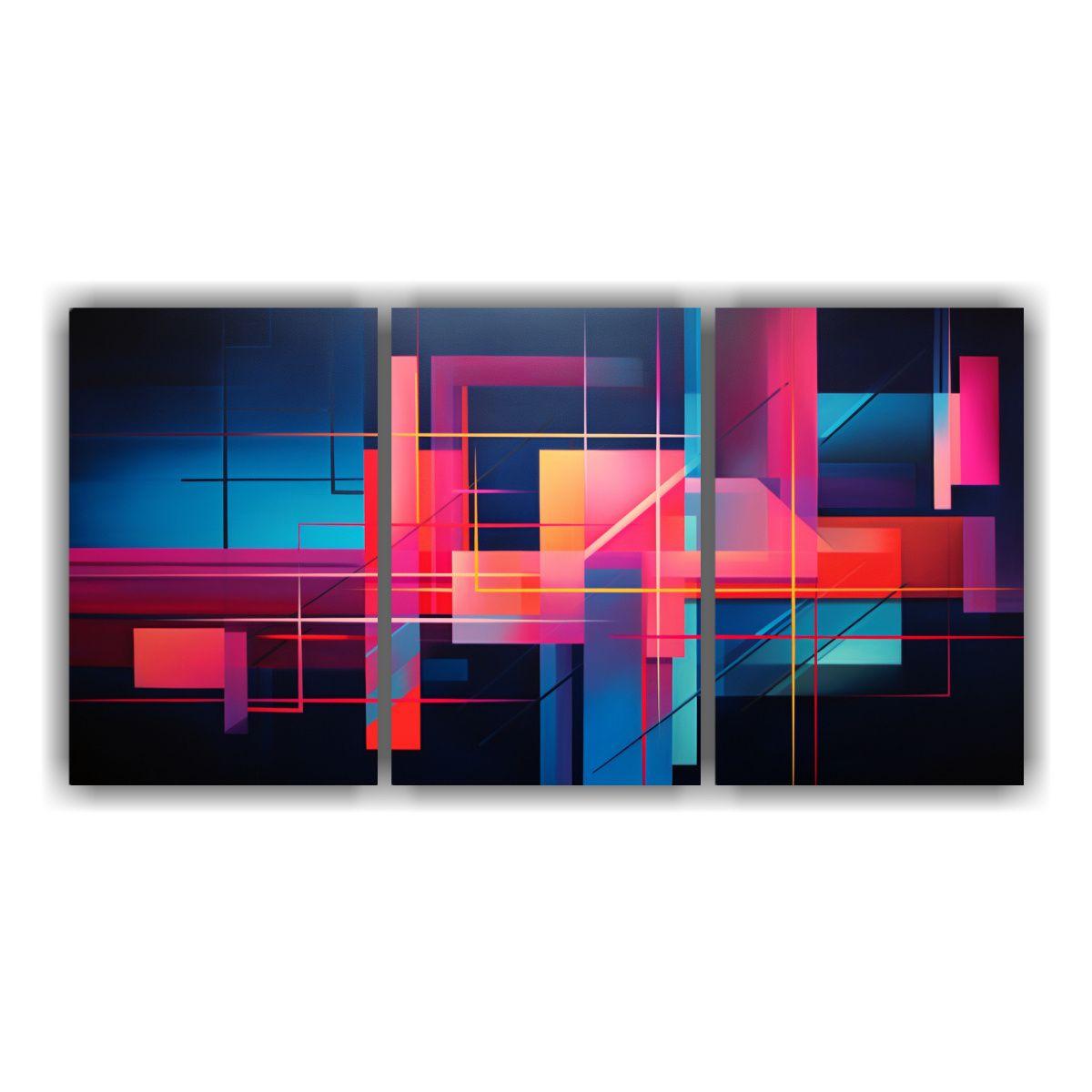 Pinturas De Decoración En Bastidor De Temática 90x45 Cm-0