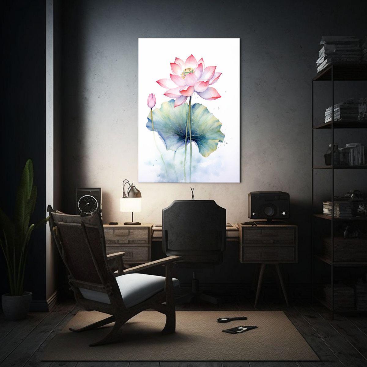 Pintura Decorativa En Bastidor Con Diseño De 40x50cm-2
