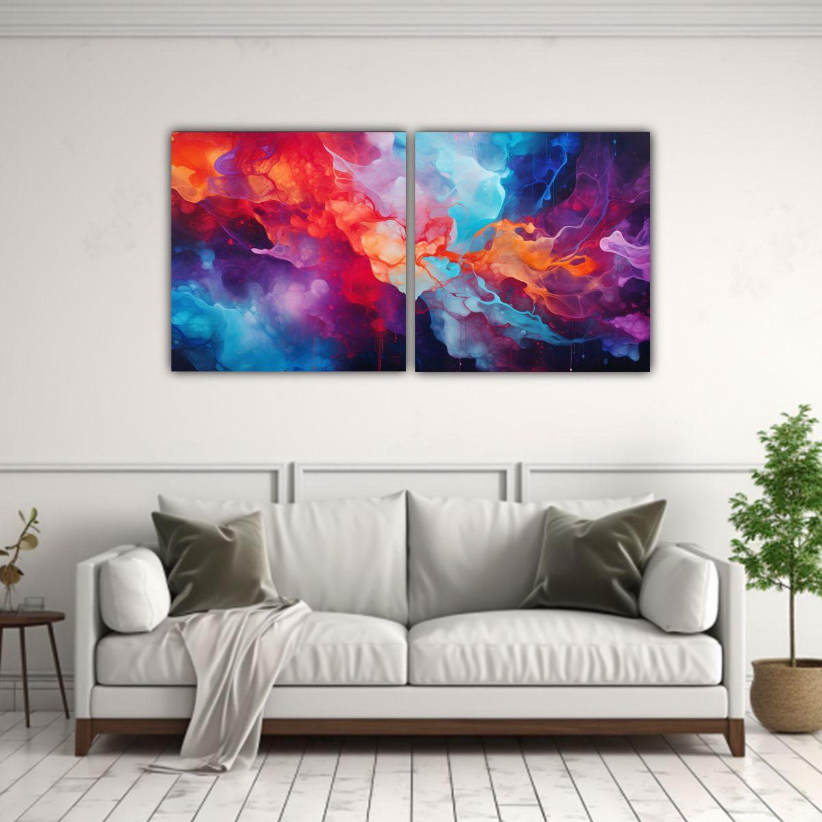 Pinturas Decorativas Con Interpretación 120x60 Cm-2