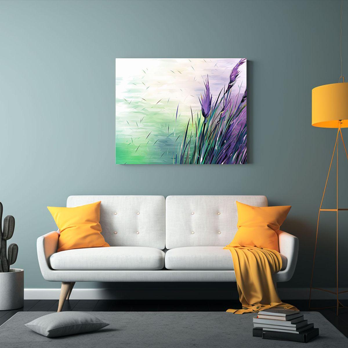 Pinturas Decorativas De Composición Con Hierbas 120x80cm-2