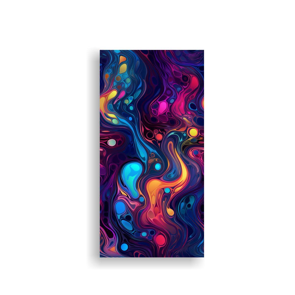 Pintura Decorativa De Arte Abstracto Detallado, 40x80cm-0