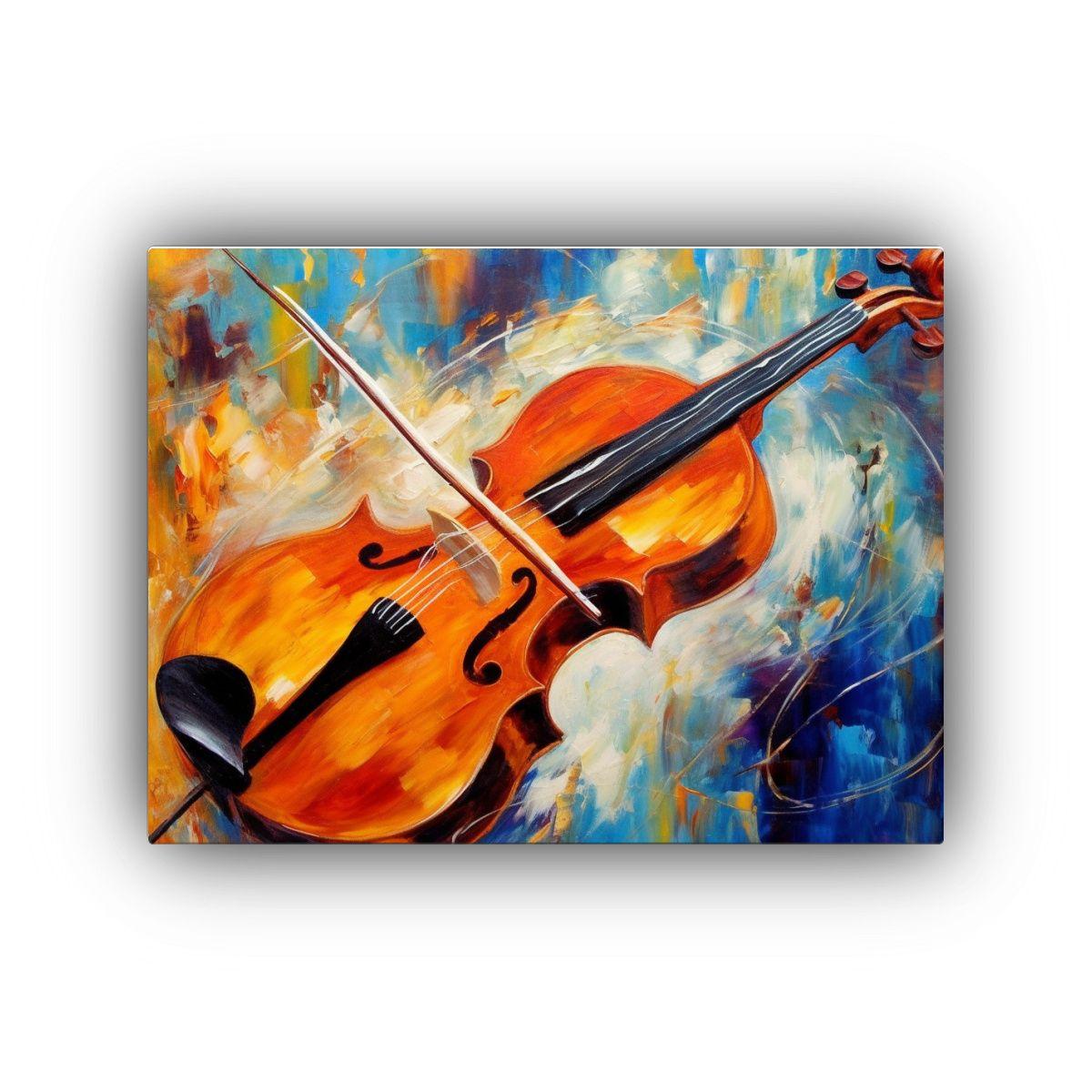 Pinturas Decorativas Mixtas De Equilibrio Visual Y Serenata  65x50cm-0