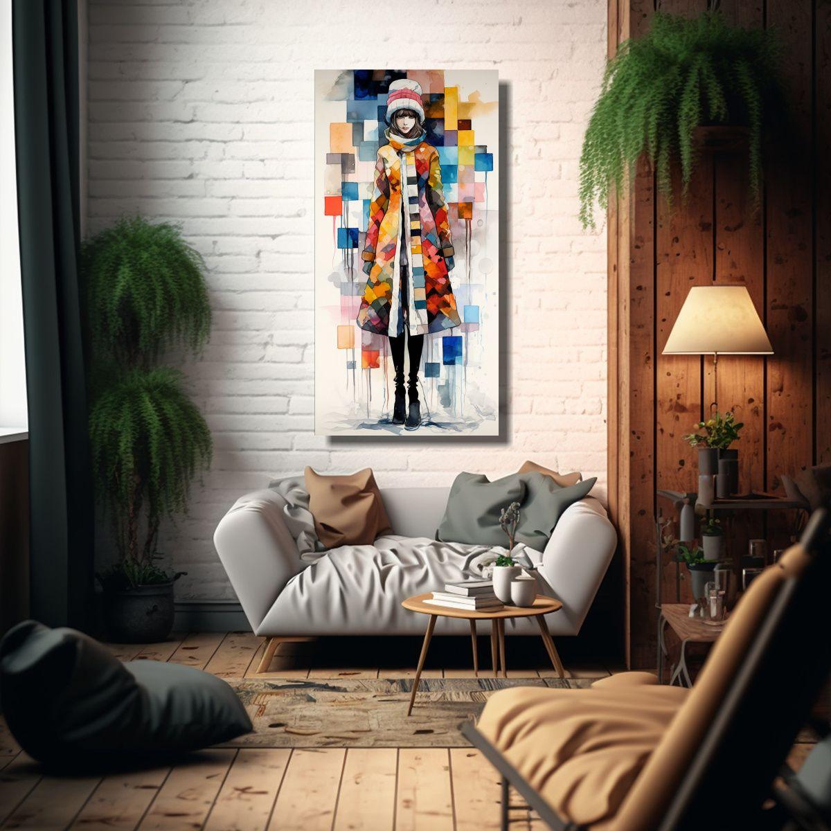 Cuadros Decorativos Arte De Pared Vanguardia 70x140cm-2
