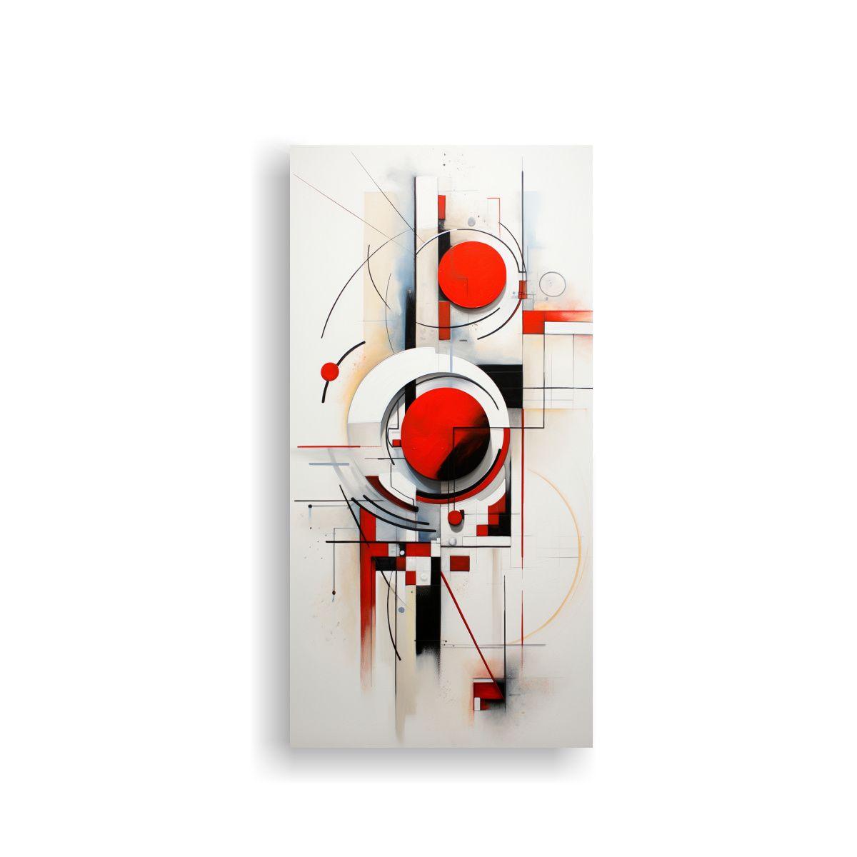 Cuadros Abstractos De Lienzo Con Movimiento 20x40cm-0