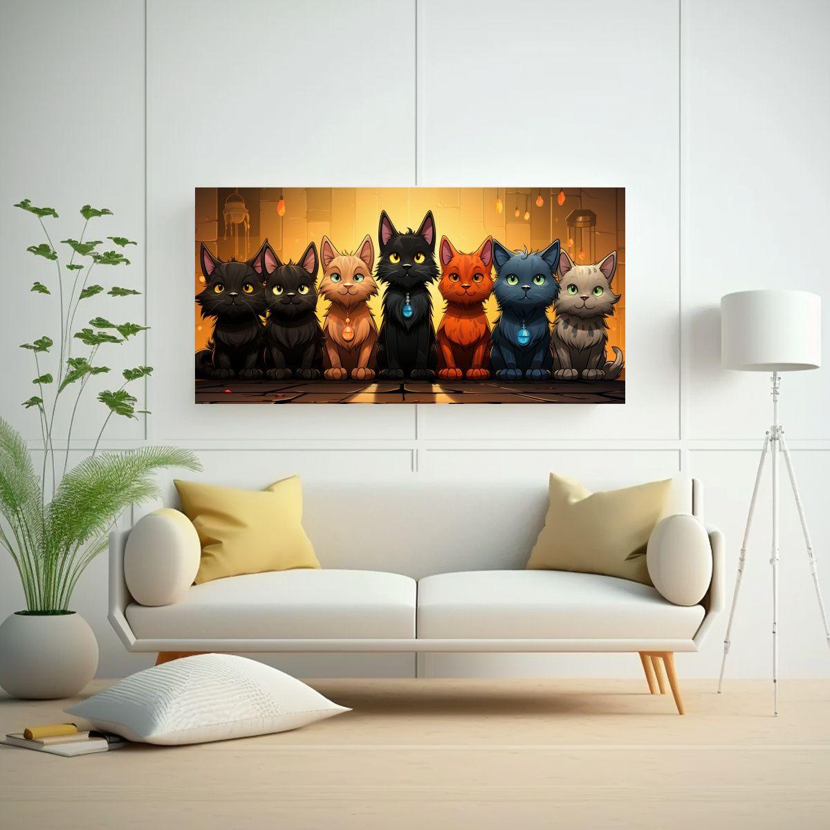 Pinturas Decorativas De Estilo Inspirador De Arte 60x30 Cm-2