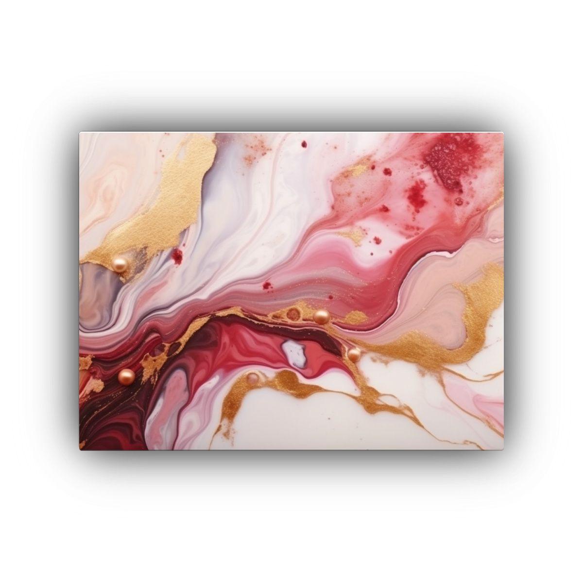 Cuadro Decoración Alta Resolución Arte Abstracto Lujo En T 120x80cm-0