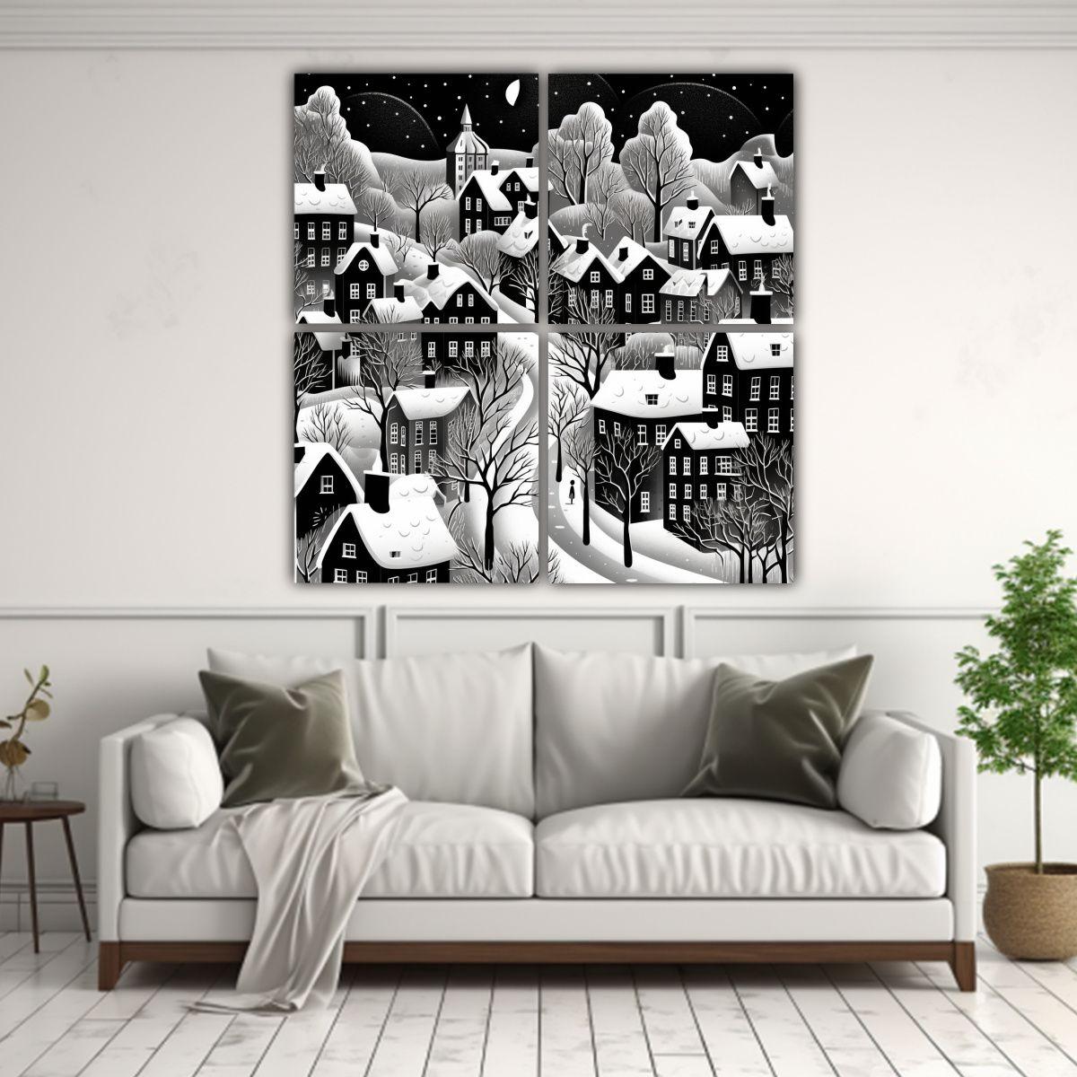 Pinturas Decorativas Minimalistas En Estilo 160x160 Cm-2