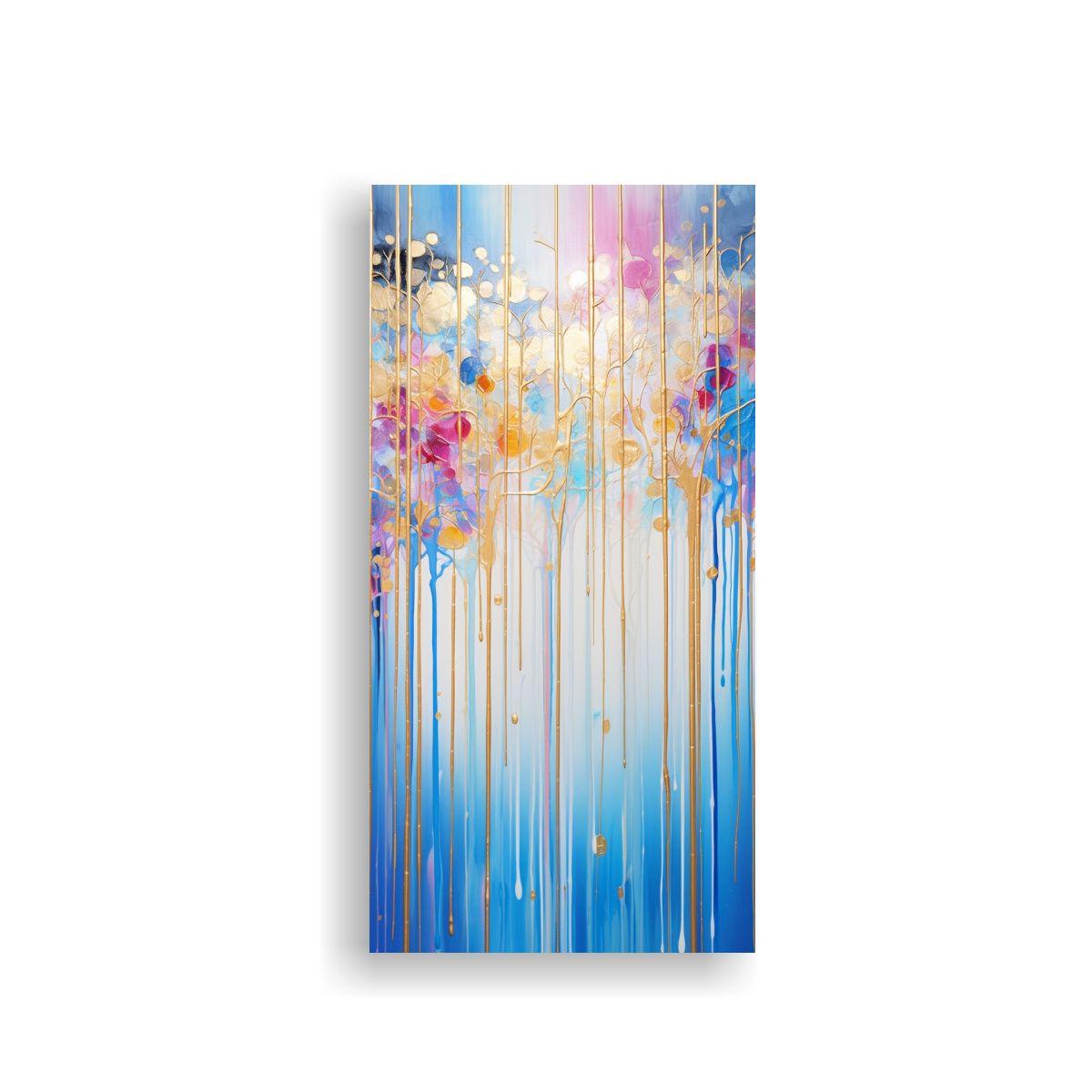 Pintura Artística Clásica En Colores Arcoíris 60x120cm-0
