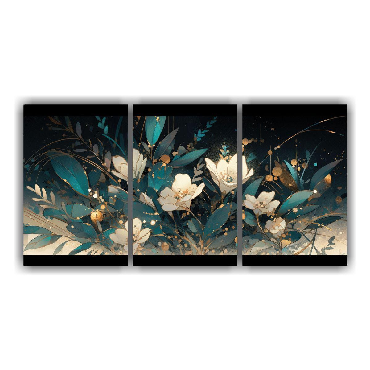 Set De 3 Cuadros De Equilibrio Visual En Colores 180x90 Cm-0