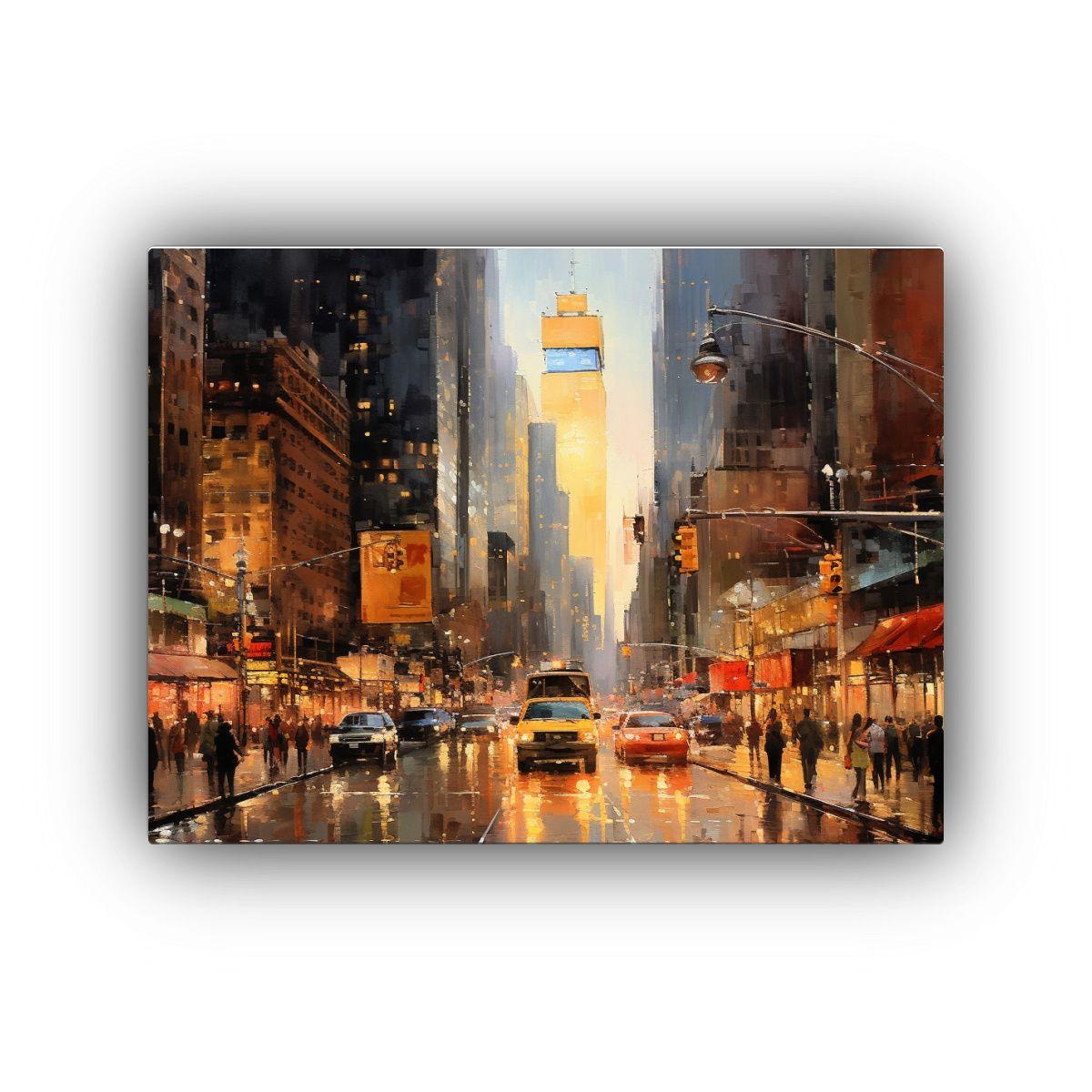 Venta Detalles Intrincados: Hermosa Pintura Impresionista De 90x60cm-0