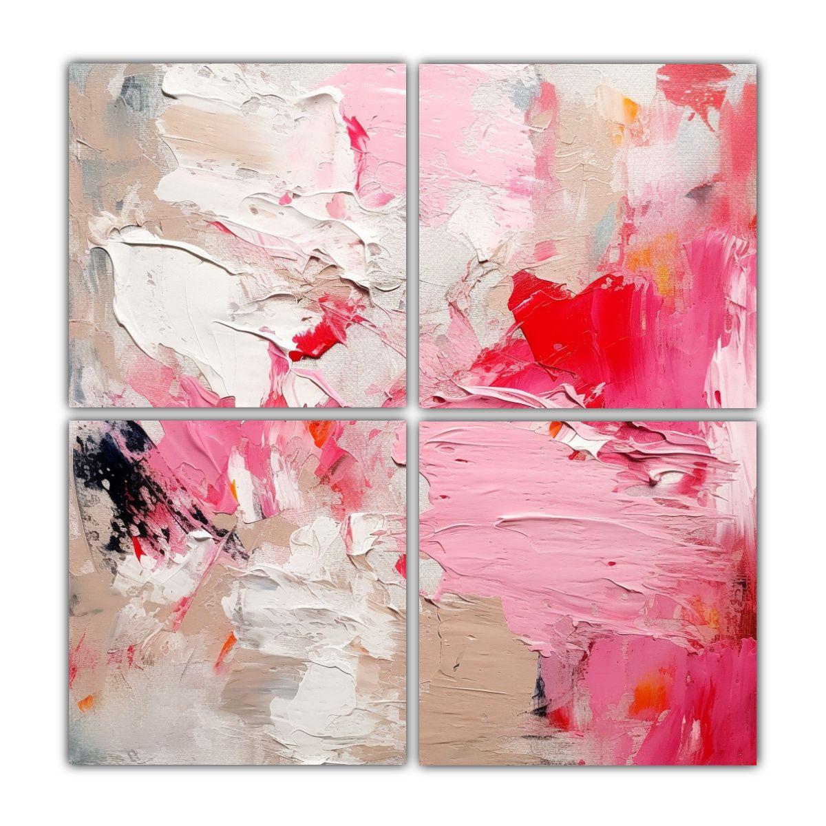 Lienzos Moderno Estilo Arte Abstracto 40x40 Cm-0
