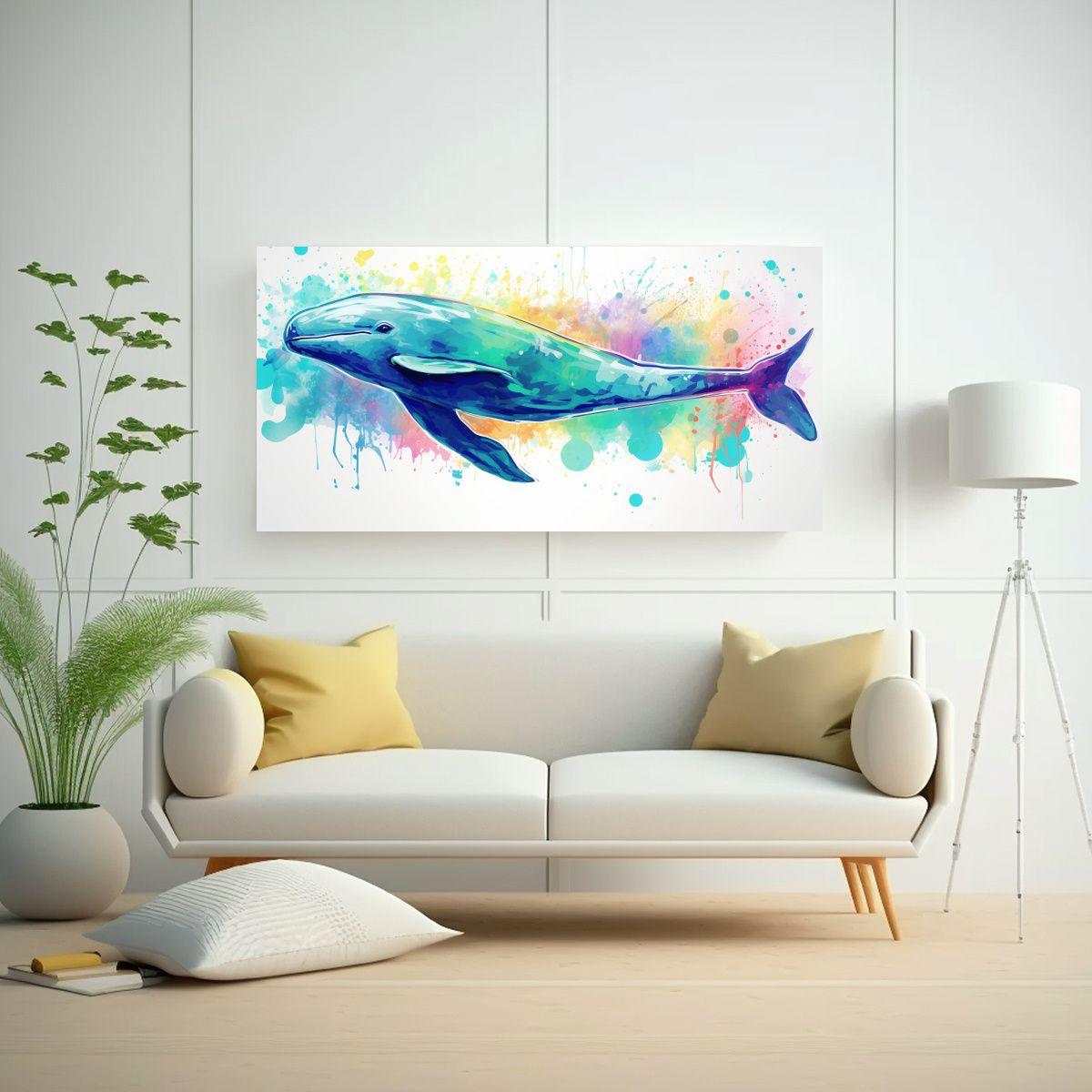 Cuadro De Arte Pop Neo De Fotografía Fantástica  120x60cm-2