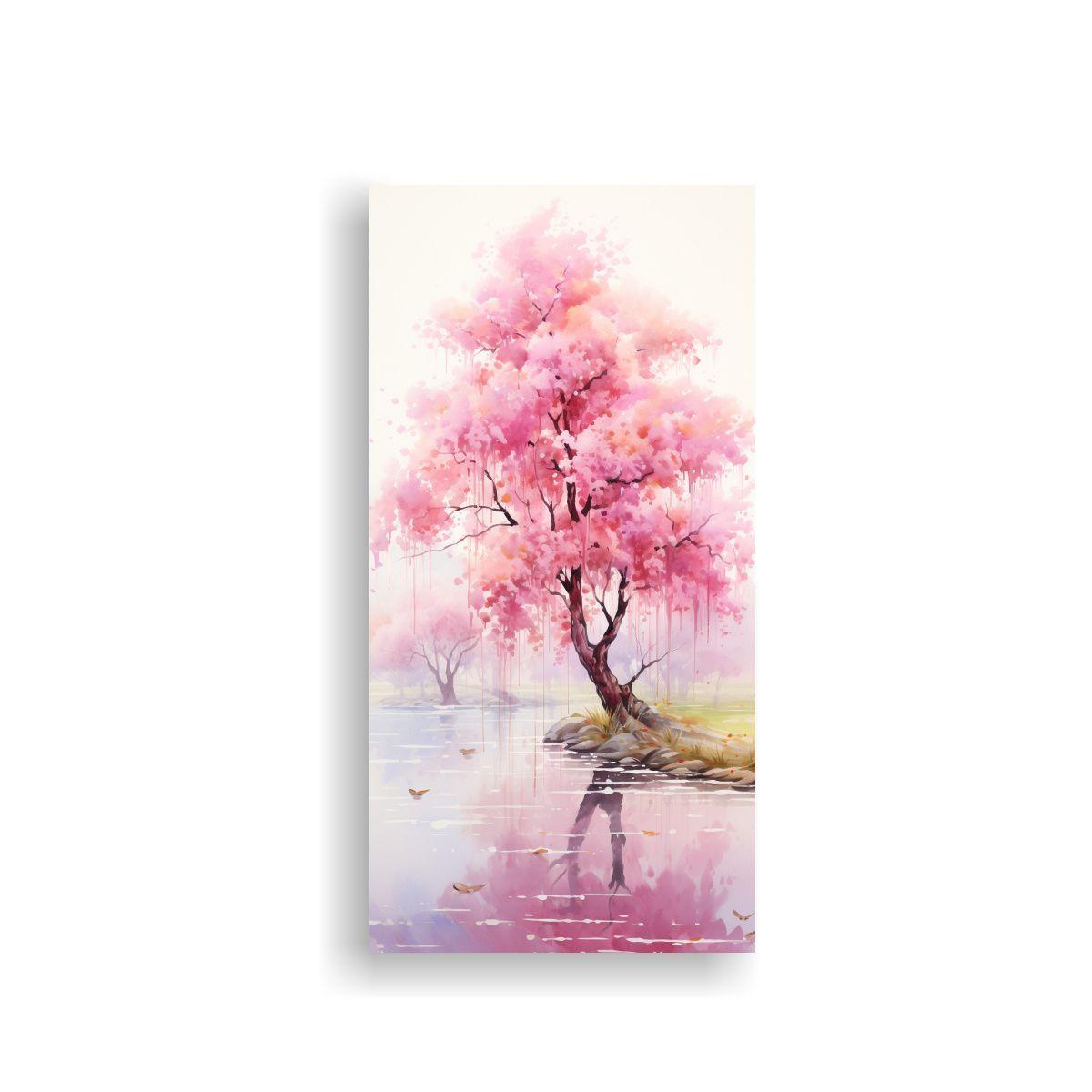 Arte Dibujo Exclusivo: Pintura Abstracta En Tonos 20x40cm-0