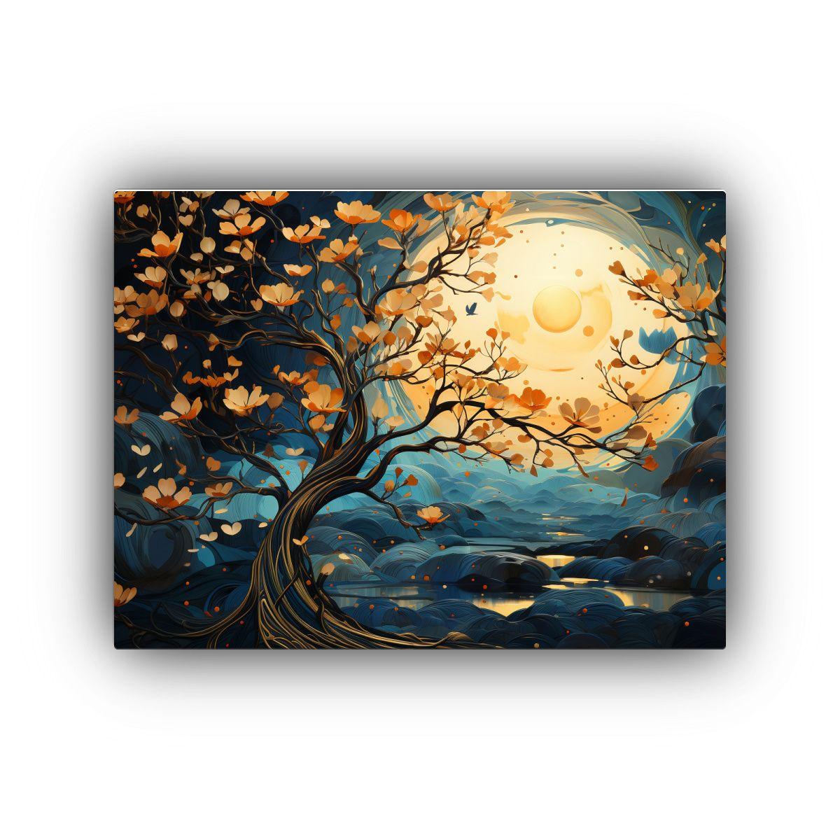 Pinturas De Decoración: Concepto Fantasía De Un Banyan Tre 90x60cm-0