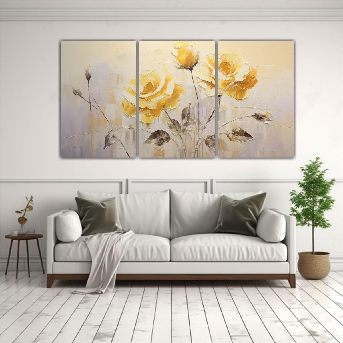 Composiciones Vanguardia Alegre Con Rosas 90x45 Cm-2