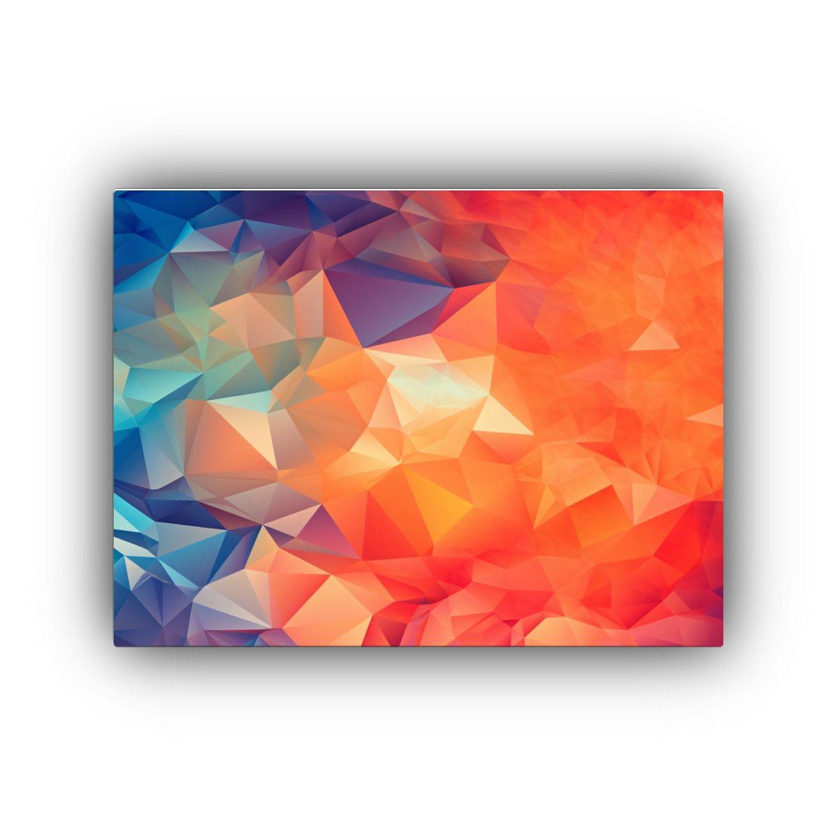 Fondo De Arte Abstracto Multicolor Decorativo 50x40 Cm-0