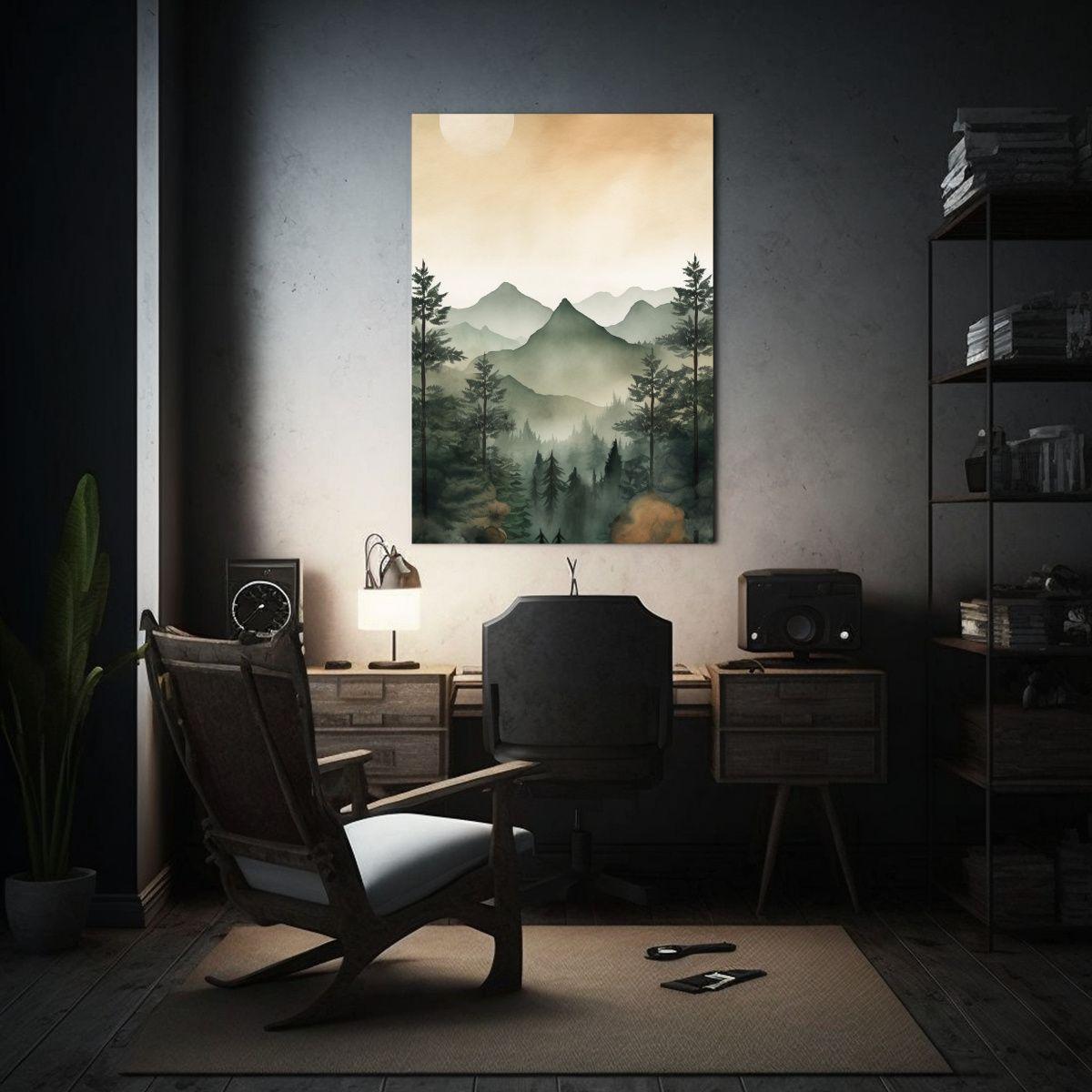 Cuadro Belleza Con Finas Líneas Representación 50x65cm-2
