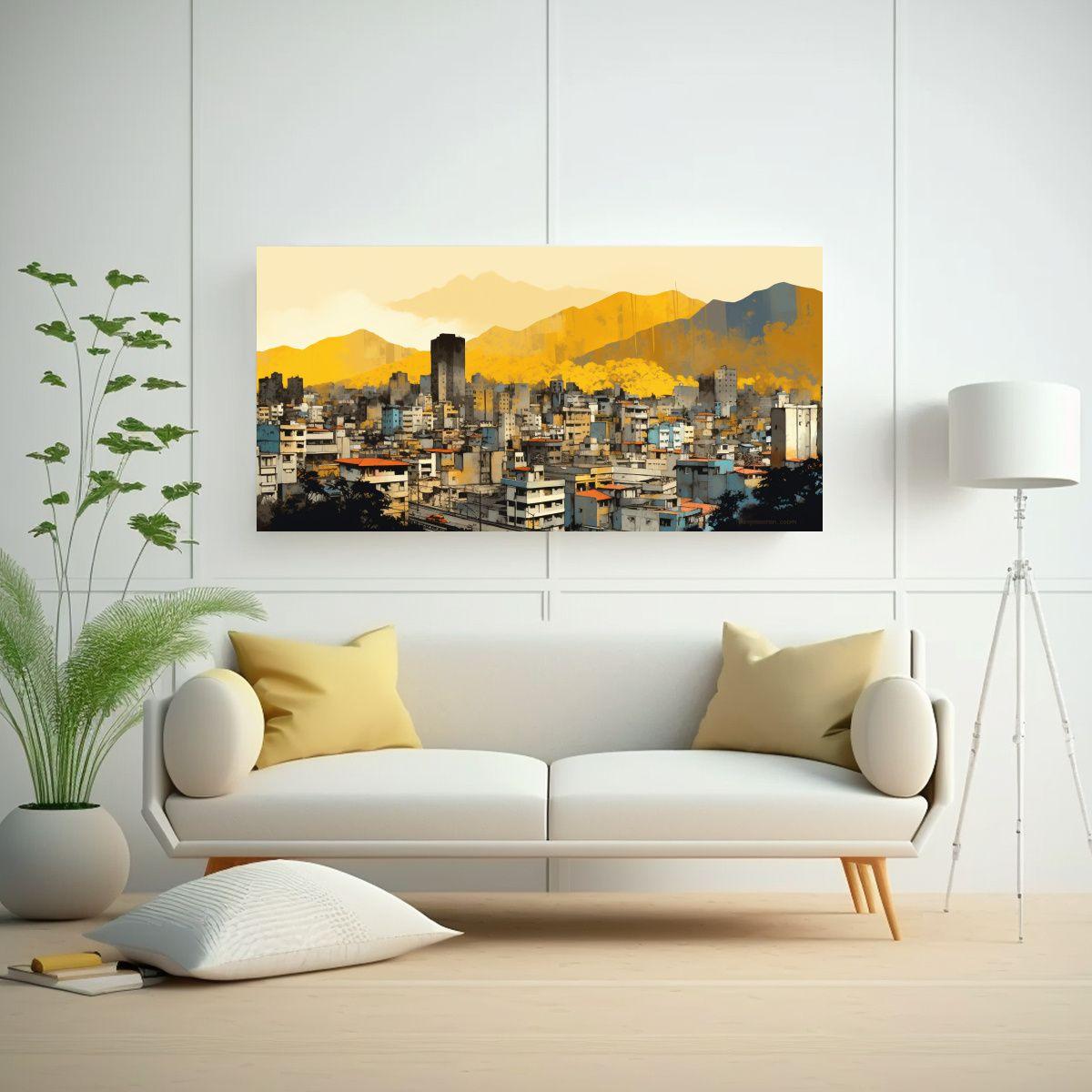 Pinturas De Decoración De Arte De Pared En Tonos  80x40cm-2