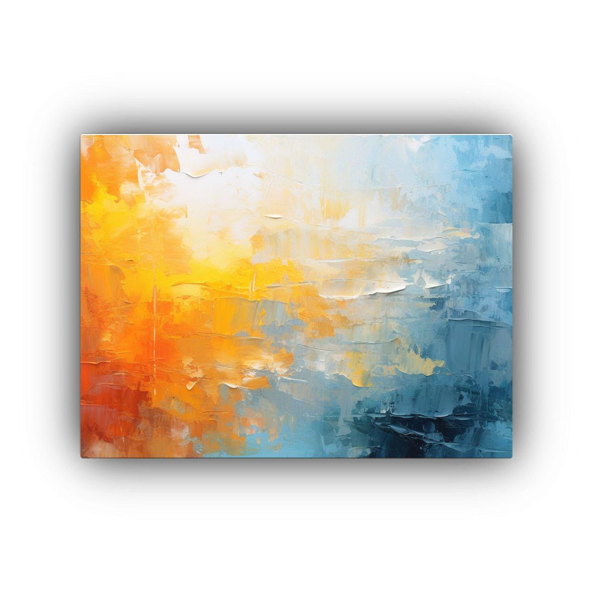 Fondo Abstracto De Pintura Al óleo Moderno Para Decoración 30x20cm-0