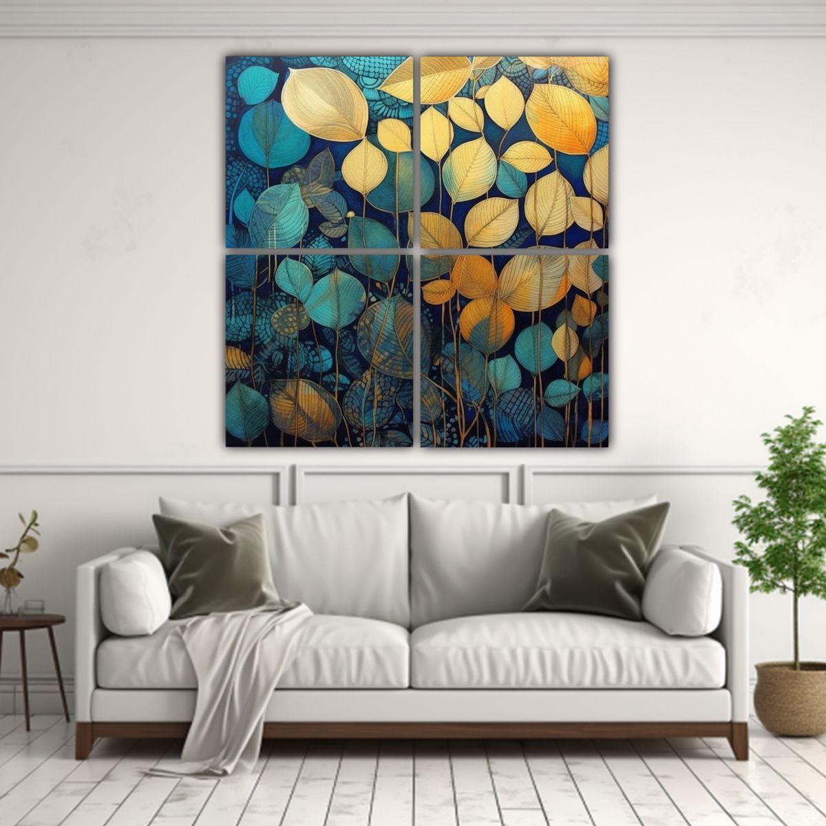 Pinturas Decorativas En Bastidor, Concepto 60x60 Cm-2