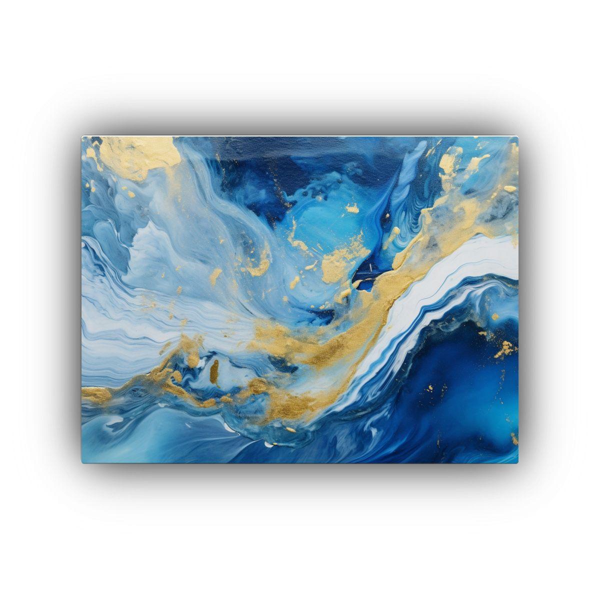 Pinturas Abstractas De Naturaleza Marina Con Simetría En Ar 120x80cm-0