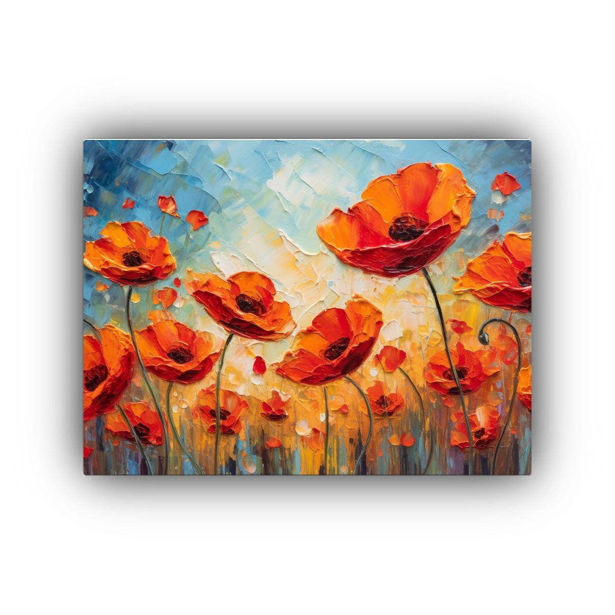 Cuadro Fotografía Poder Danza Amapolas Crea Una Composició 40x30cm-0